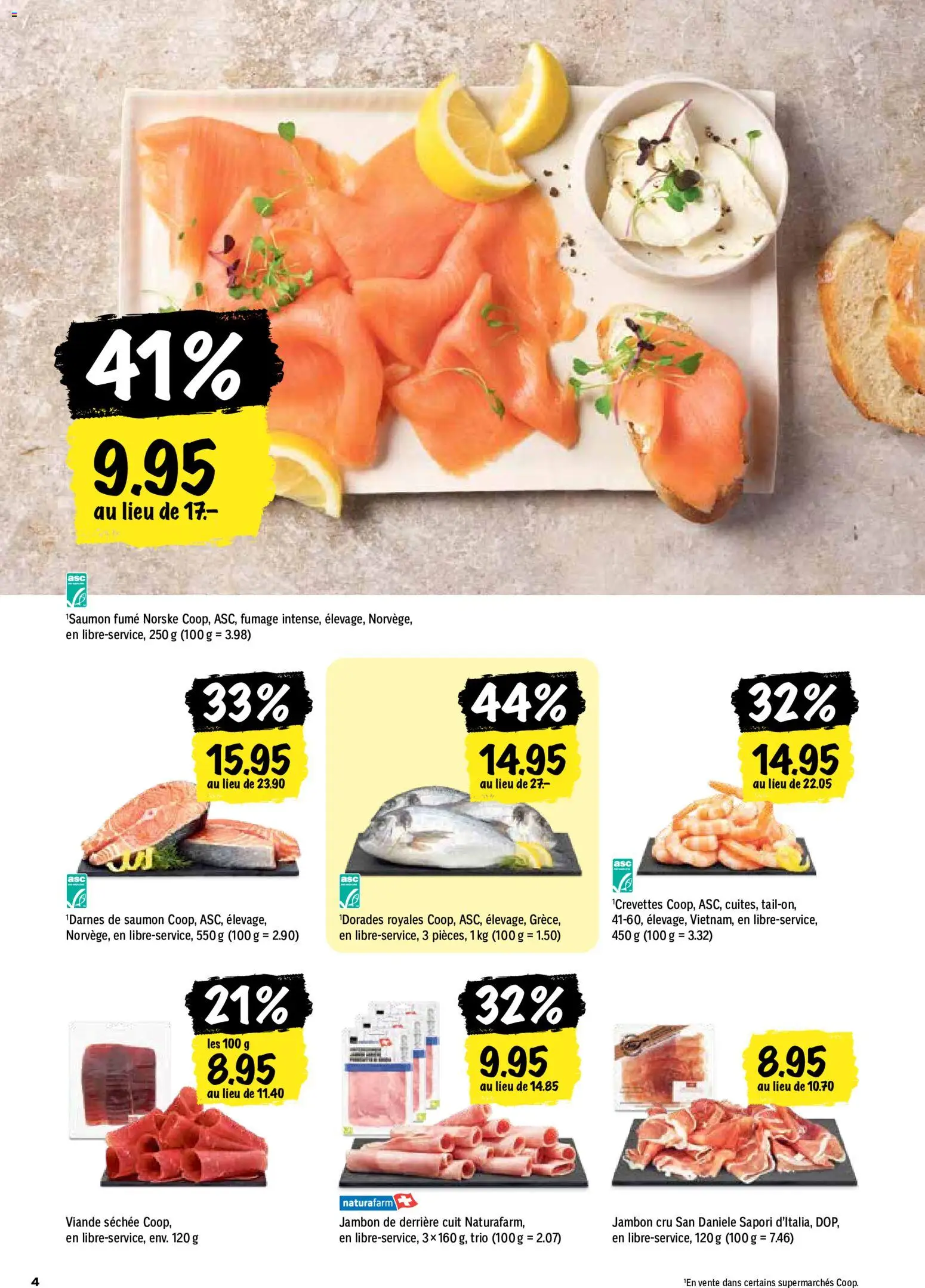 Coop aktionen FR – gültig ab 11.06.2026 | Seite: 4
