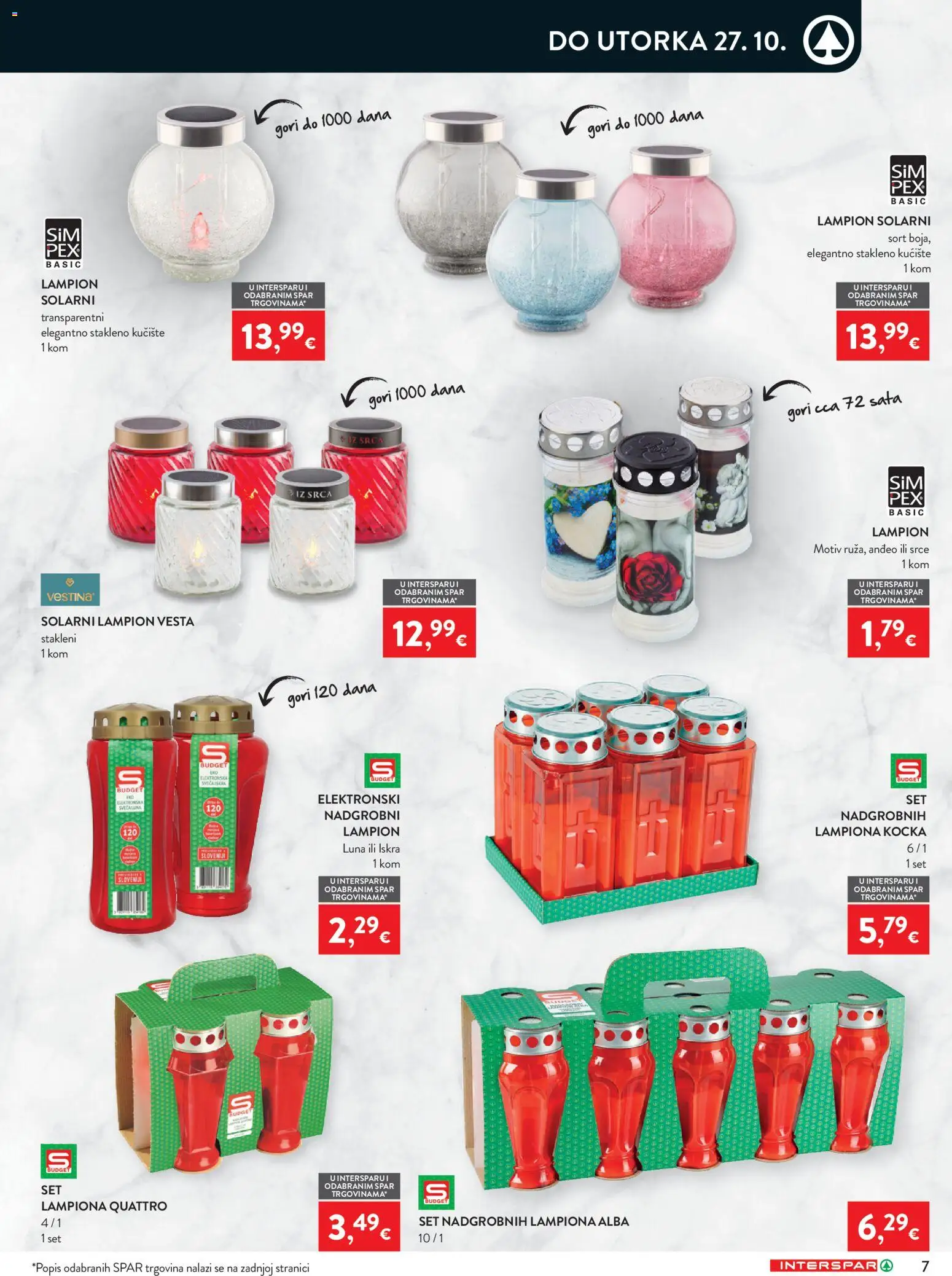 Interspar katalog | vrijedi od 14.10.2026 | Stranica: 7