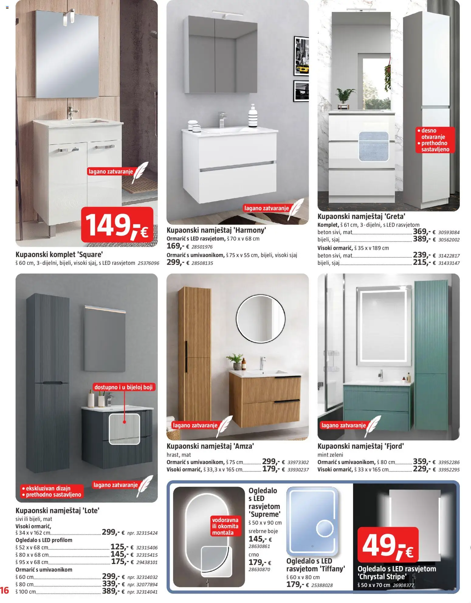 Bauhaus katalog | vrijedi od 01.07.2026 | Stranica: 16