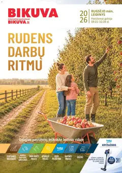 BIKUVA leidinys galioja nuo 2026.09.01