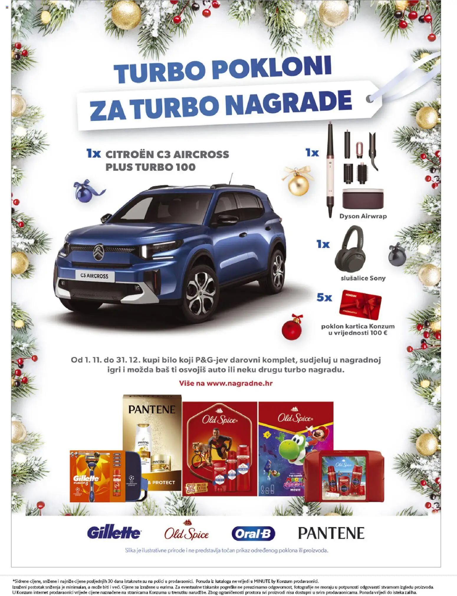 Konzum katalog | vrijedi od 02.11.2026 | Stranica: 16 | Proizvodi: Bas, Old Spice, Slušalice