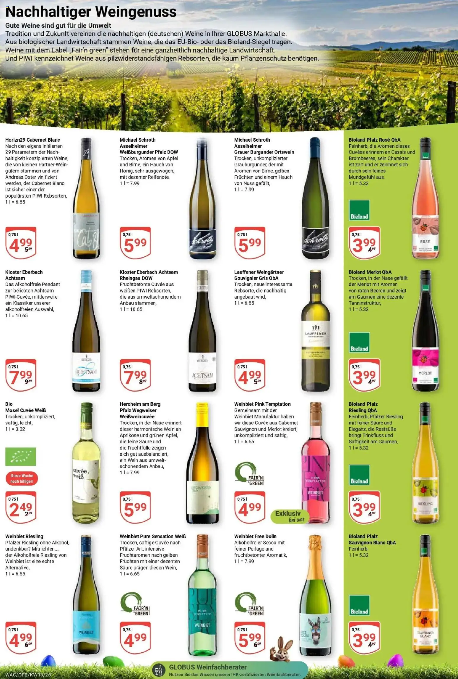 Globus prospekt Markkleeberg	 – gültig ab 23.03.2026 | Seite: 22 | Produkte: Merlot, Äpfel, Wein