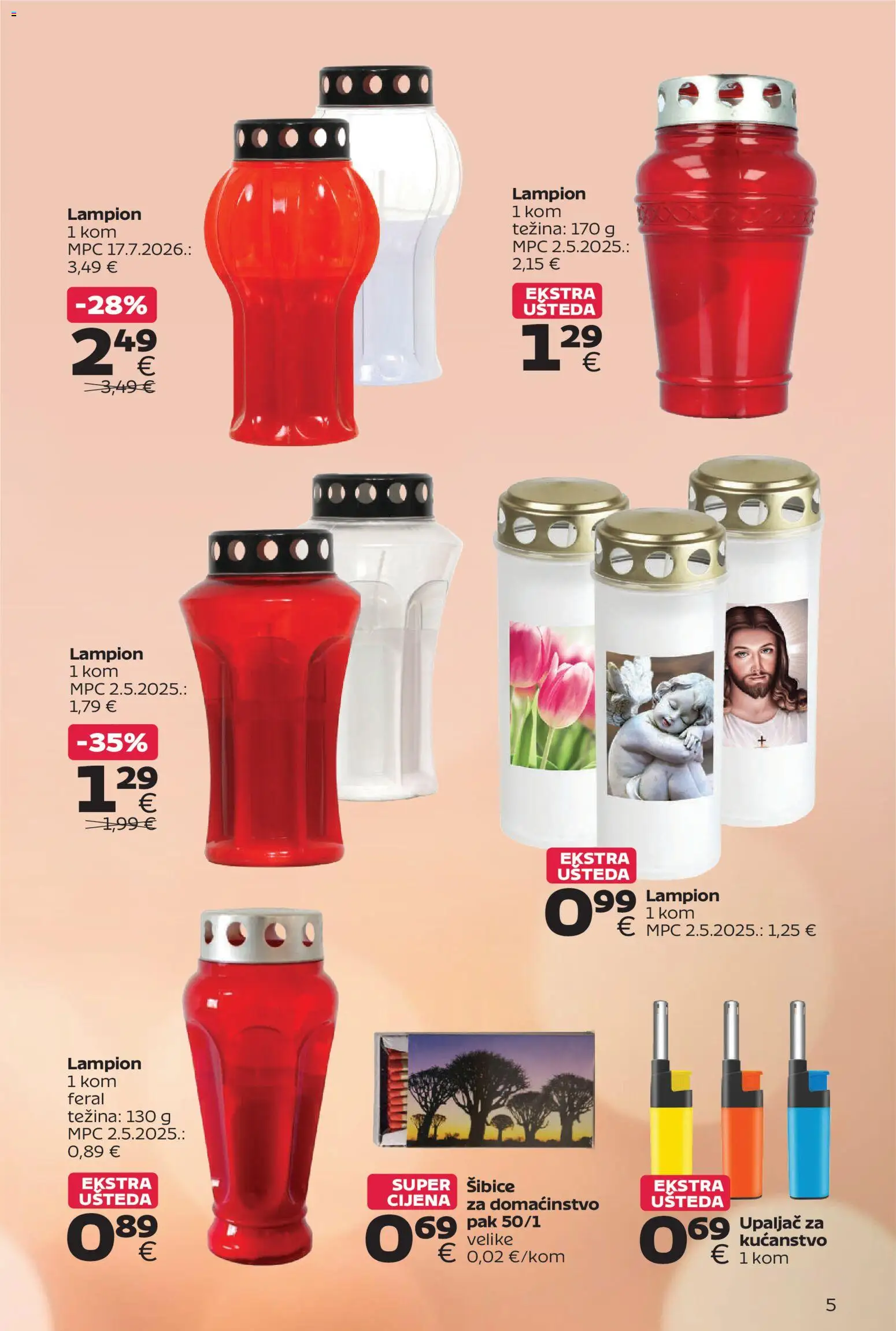 Tommy katalog | vrijedi od 12.10.2026 | Stranica: 5 | Proizvodi: Lampion, Upaljač
