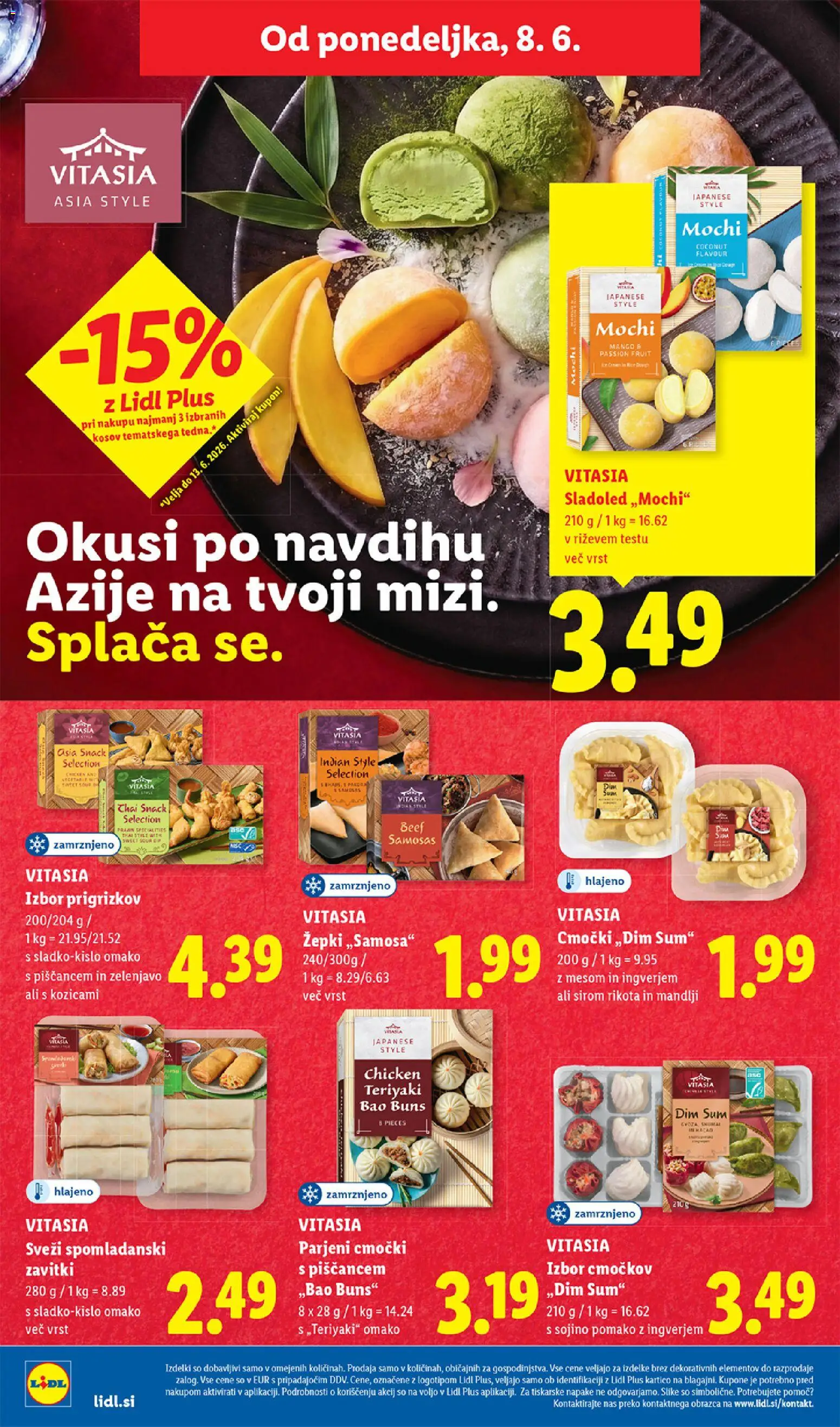 Novi Lidl katalog ponudbe – veljaven od 04.06.2026 | Stran: 50 | Izdelki: Mandlji, Sladoled, Mango