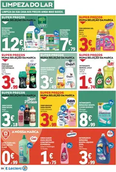 Pré-visualização E.Leclerc folheto válido de 10/09/2026 | Página: 30 | Produtos: Perfume, Detergente, Bicarbonato, Morangos