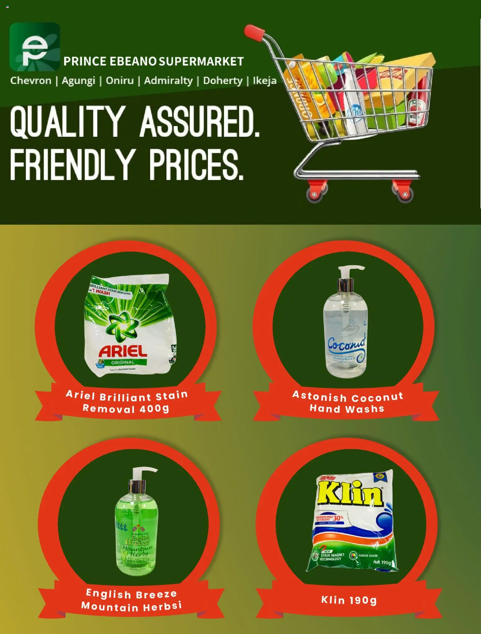Prince Ebeano Supermarket Catalogue valid from 01/07/2026 | Page: 4 | Products: Odstranjivač mrlja