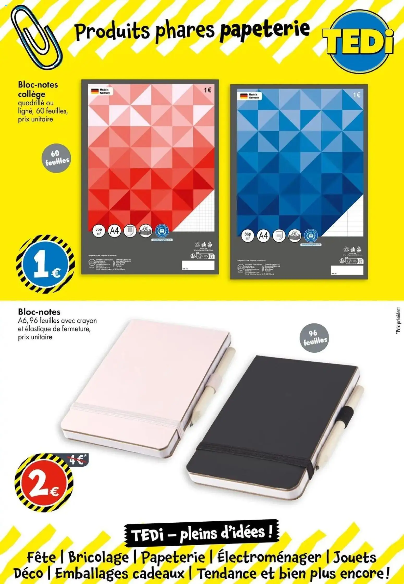 {H1} | Page: 12 | Produits: Bricolage, Jouets, Crayon