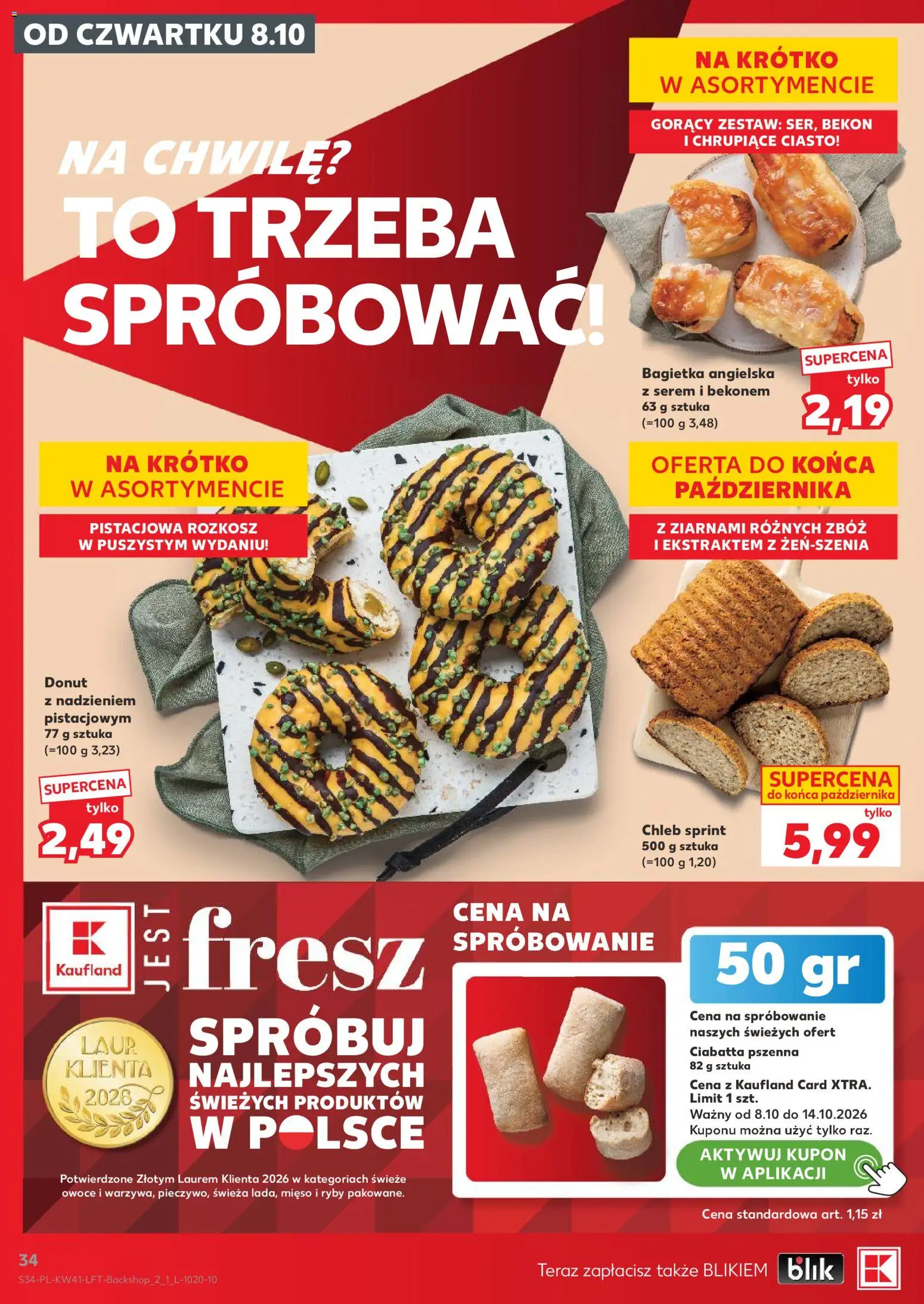 Kaufland gazetka od 08.10.2026 | Strona: 34