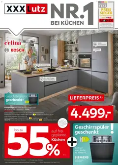 XXXLutz Nr. 1 bei Küchen ab 04.07.2026 gültig
