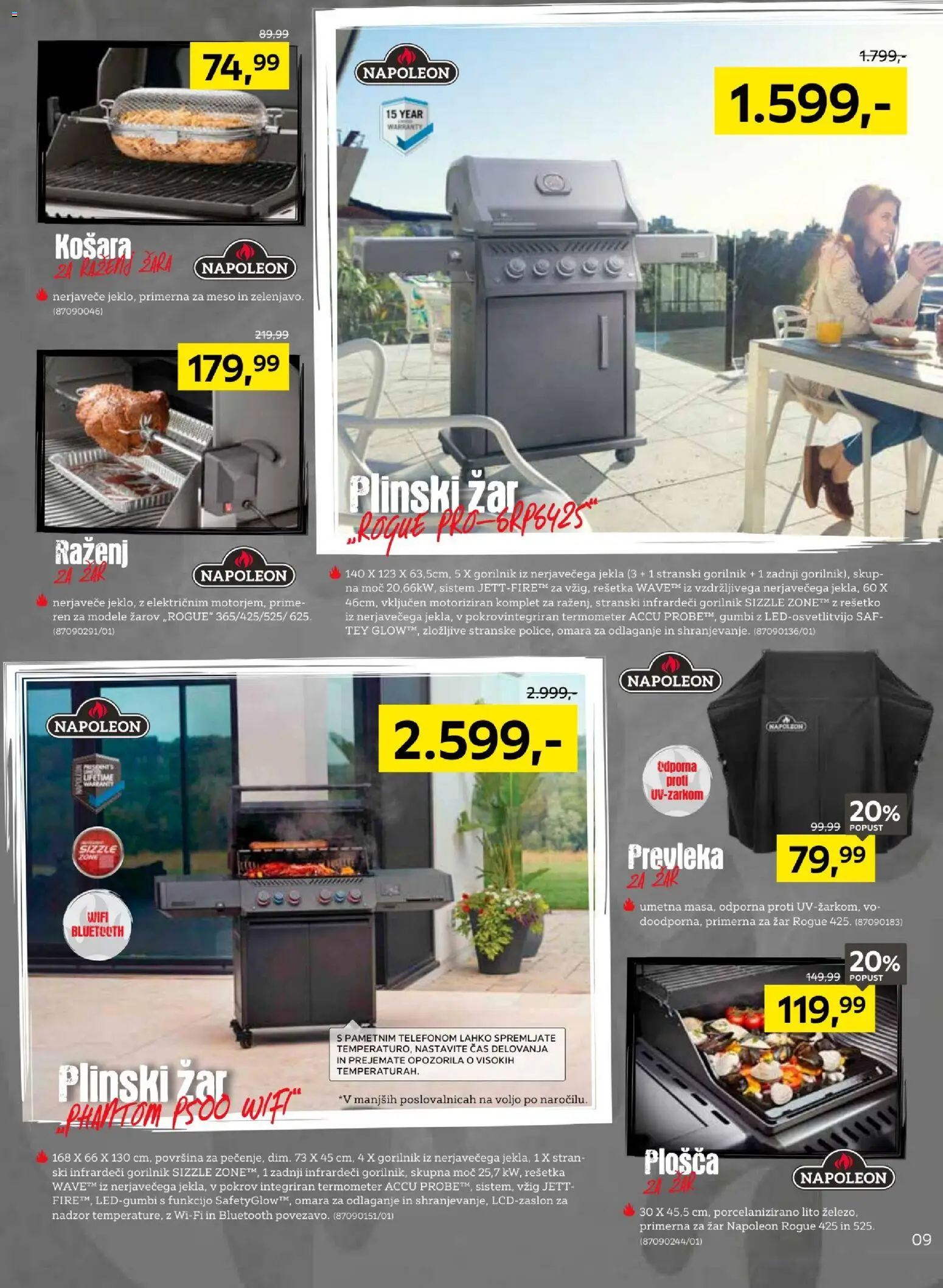 Novi XXXL Lesnina katalog ponudbe – veljaven od 06.07.2026 | Stran: 9 | Izdelki: Zar, Termometer, Košara, Omara