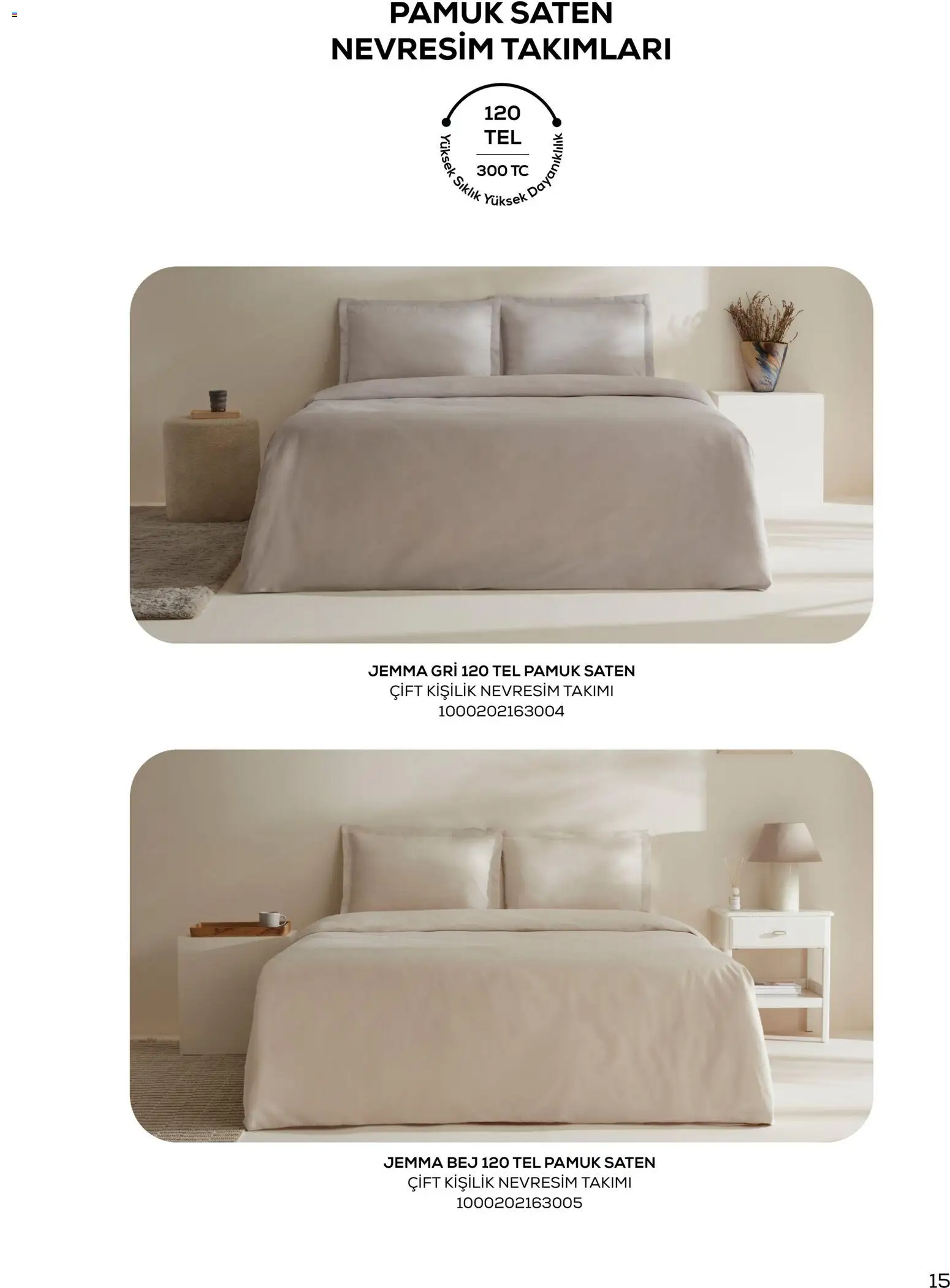 Karaca Home Katalog - 01.03.2026 tarihinden itibaren geçerlidir | Sayfa: 15 | Ürünler: Nevresim, Nevresim takımları