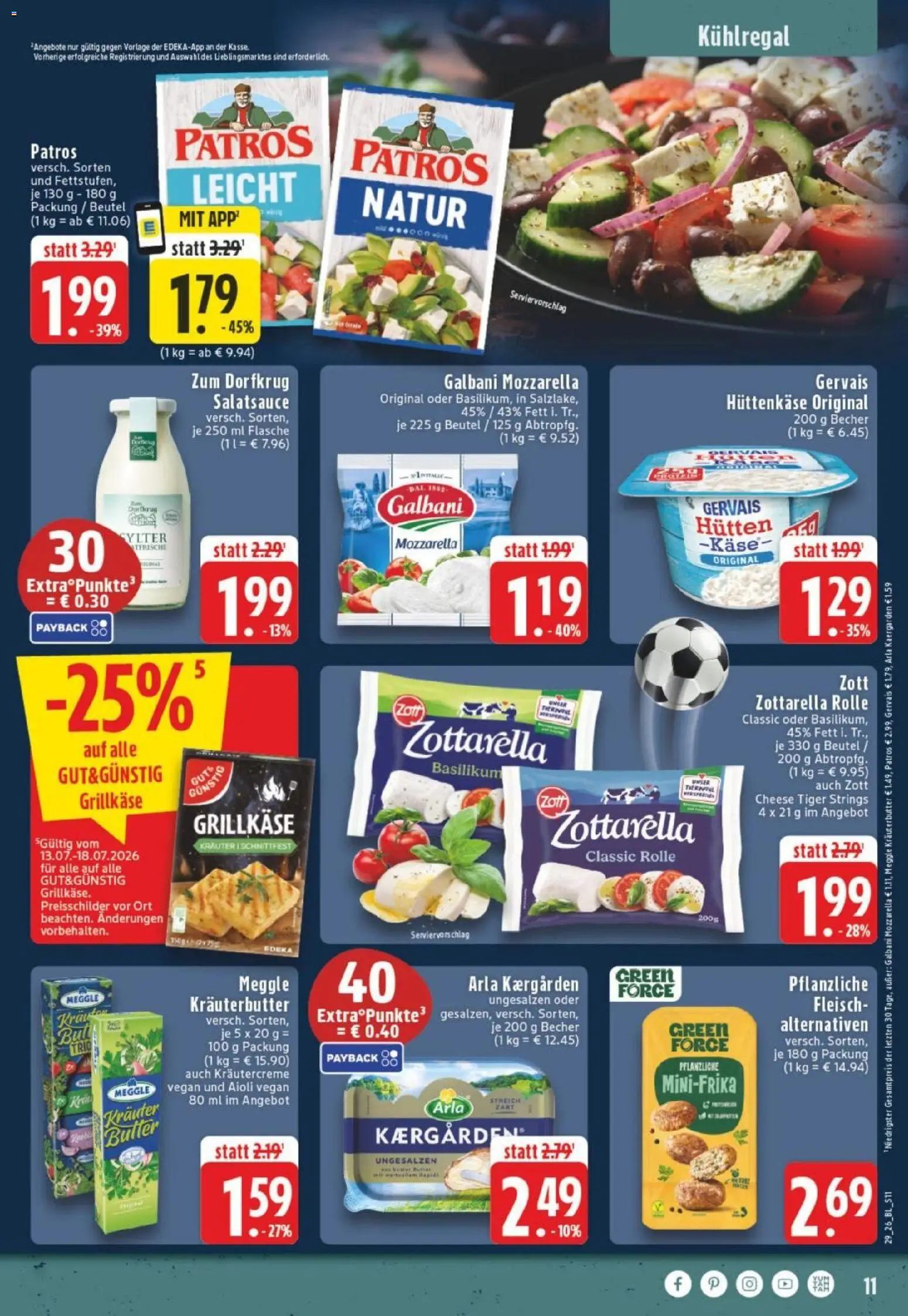 Edeka Prospekt Wegner – gültig ab 13.07.2026 | Seite: 11