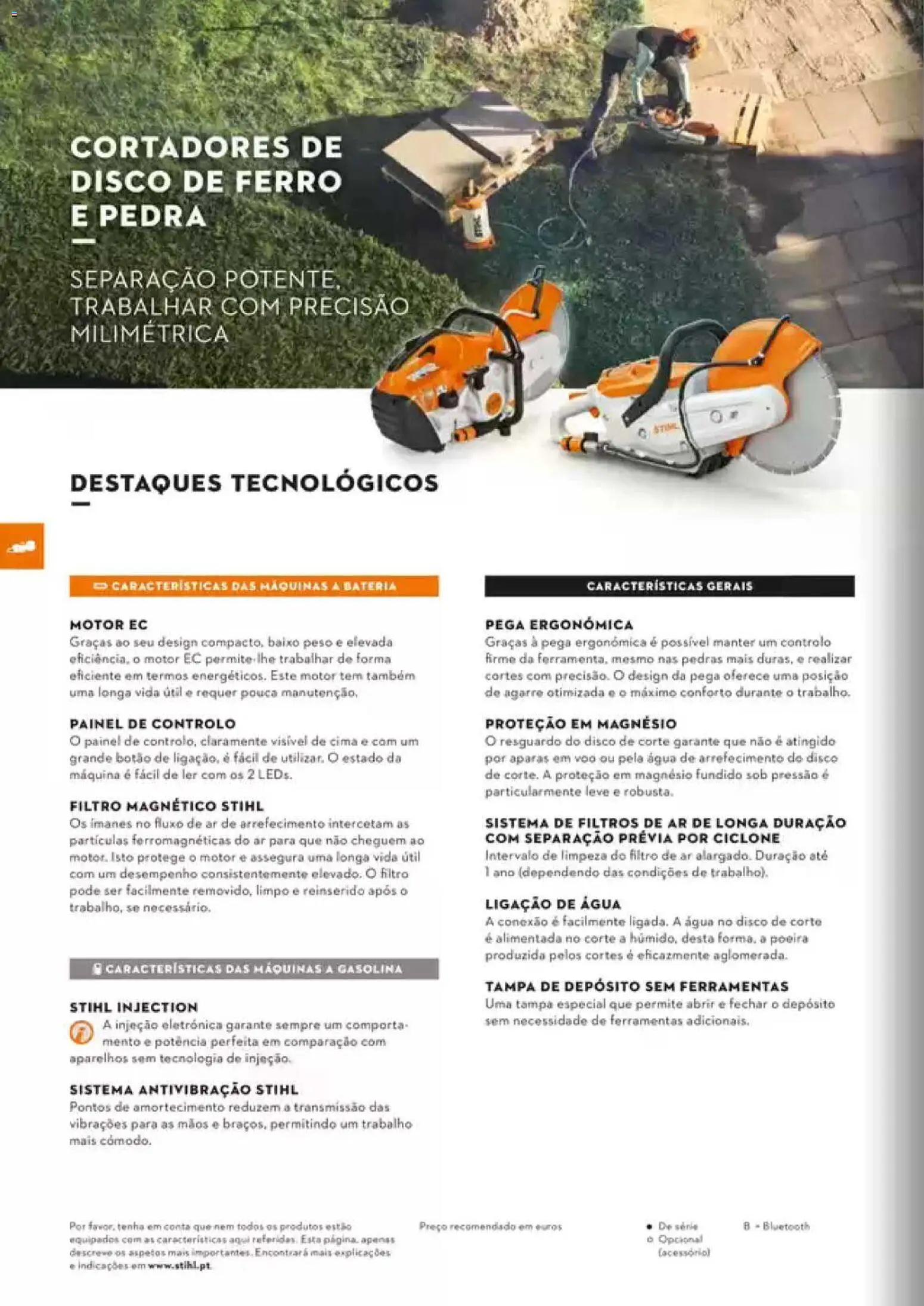 Stihl Catálogo │ válido de 07/09/2026 | Página: 120 | Produtos: Agua, Ferro, Ferramentas, Bateria