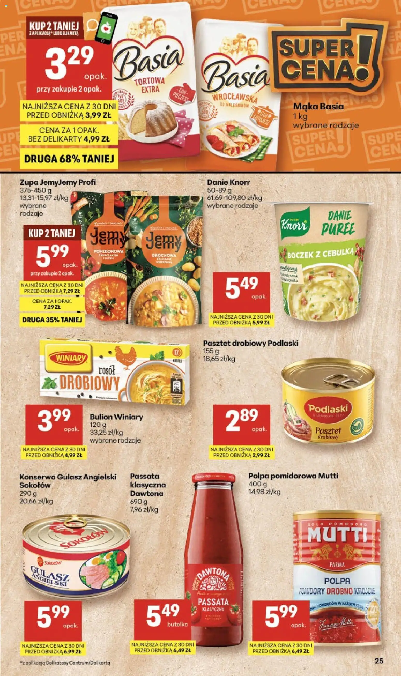 Delikatesy Centrum gazetka od 21.05.2026 | Strona: 25 | Produkty: Delikatesy, Boczek, Gulasz angielski, Gulasz