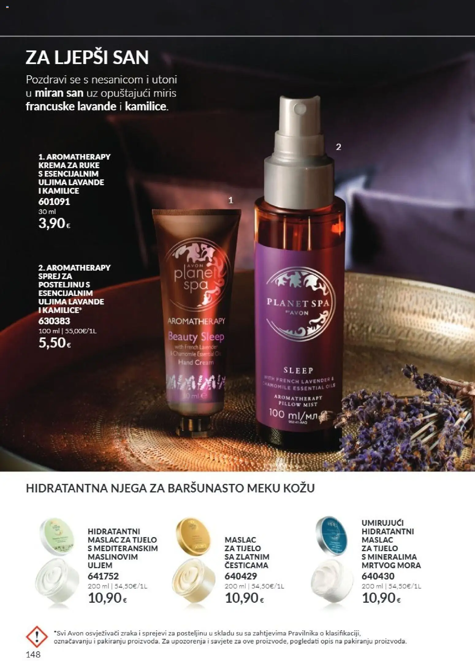 Avon katalog | vrijedi od 01.11.2026 | Stranica: 148 | Proizvodi: Miris, Maslac, Krema za ruke, Krema