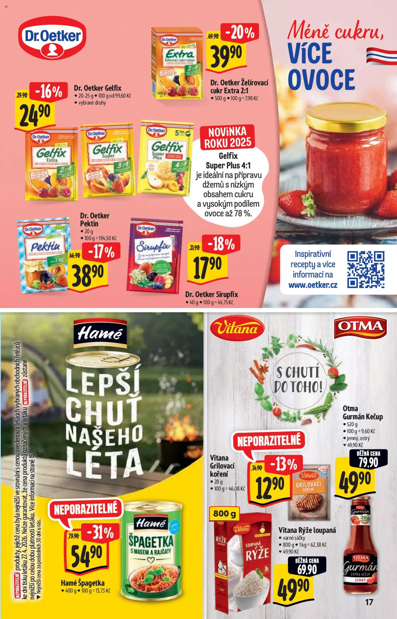 Albert katalog - Hypermarket od 06.05.2026 | Strana: 17 | Produkty: Ovoce, Rýže, Kečup, Cukr