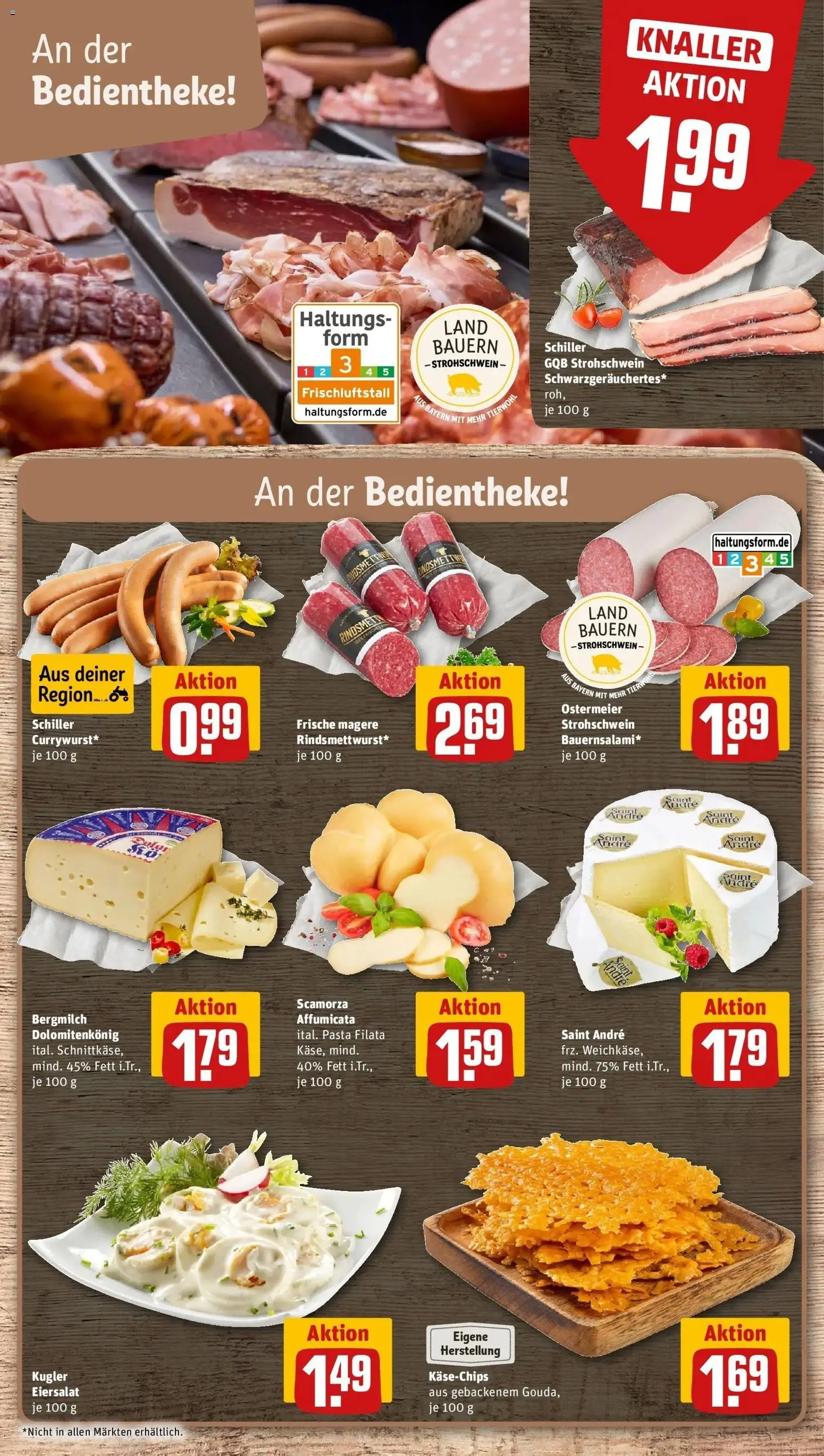 Rewe Prospekt Neuburg/Donau – gültig ab 08.06.2026 | Seite: 11 | Produkte: Pasta, Salami, Chips