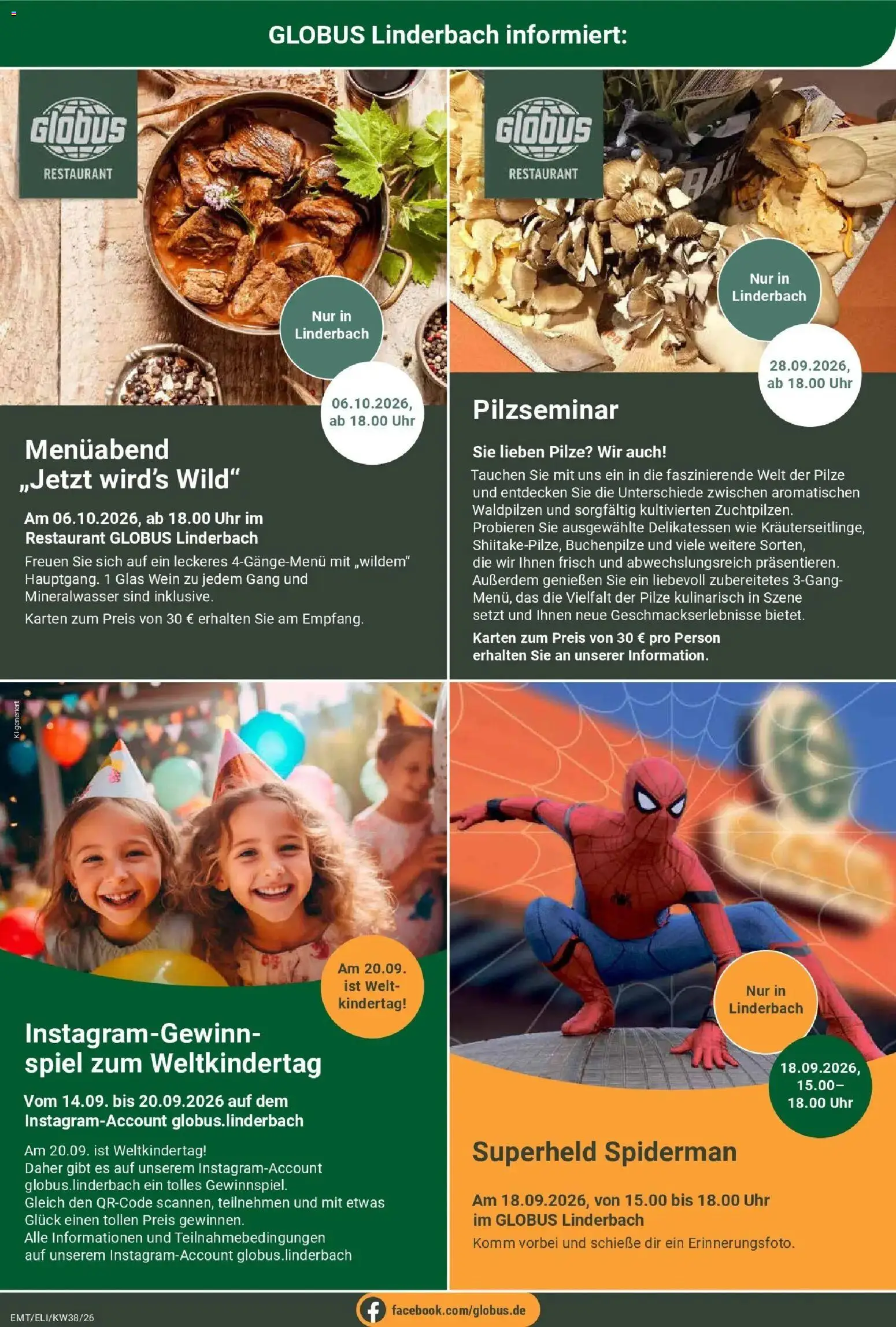 Globus Prospekt Erfurt-Linderbach (ab 14.09.2026) » Angebote online | Seite: 28 | Produkte: Spiel, Mineralwasser, Wein, Uhr