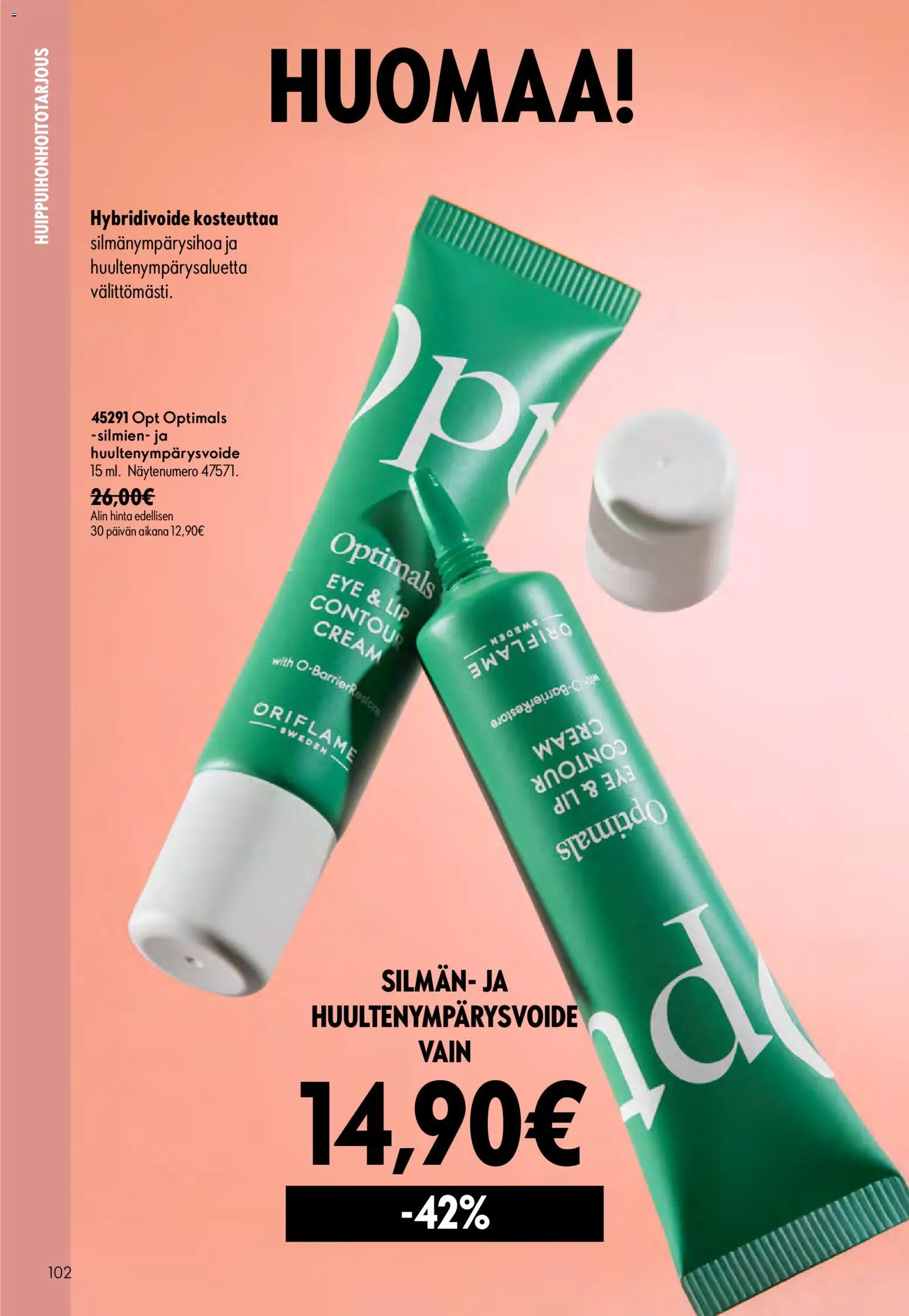 Oriflame - Esite 11 – voimassa 05/08/2026 alkaen | Sivu: 102