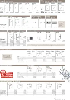 Bauhaus Badmöbel Camargue Espacio ab 25.05.2026 gültig | Seite: 31 | Produkte: USB, Spiegel