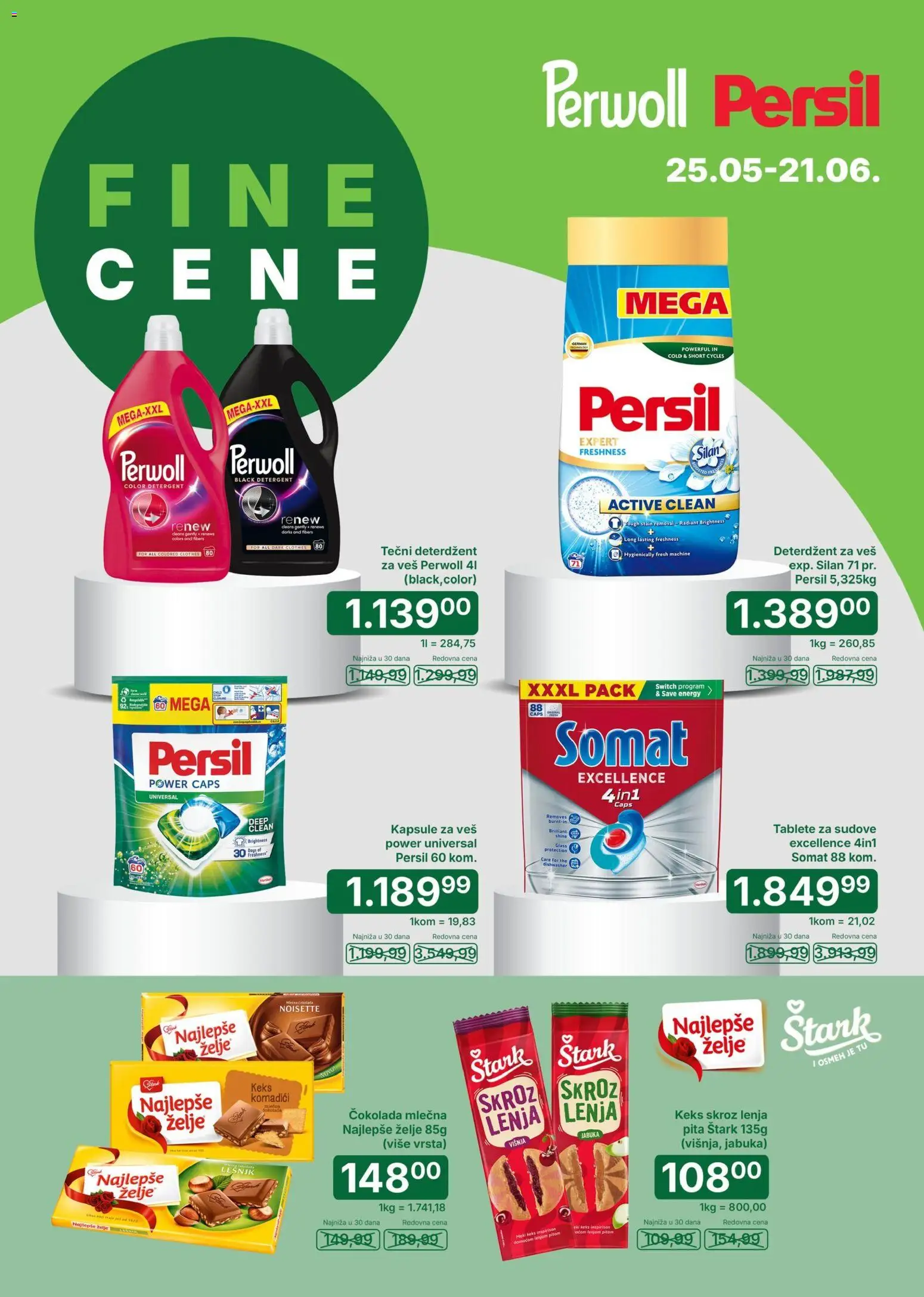 Univerexport katalog - važi od 08.06.2026 | Strana: 17 | Proizvode: Deterdžent, Tečni deterdžent, Silan, Persil