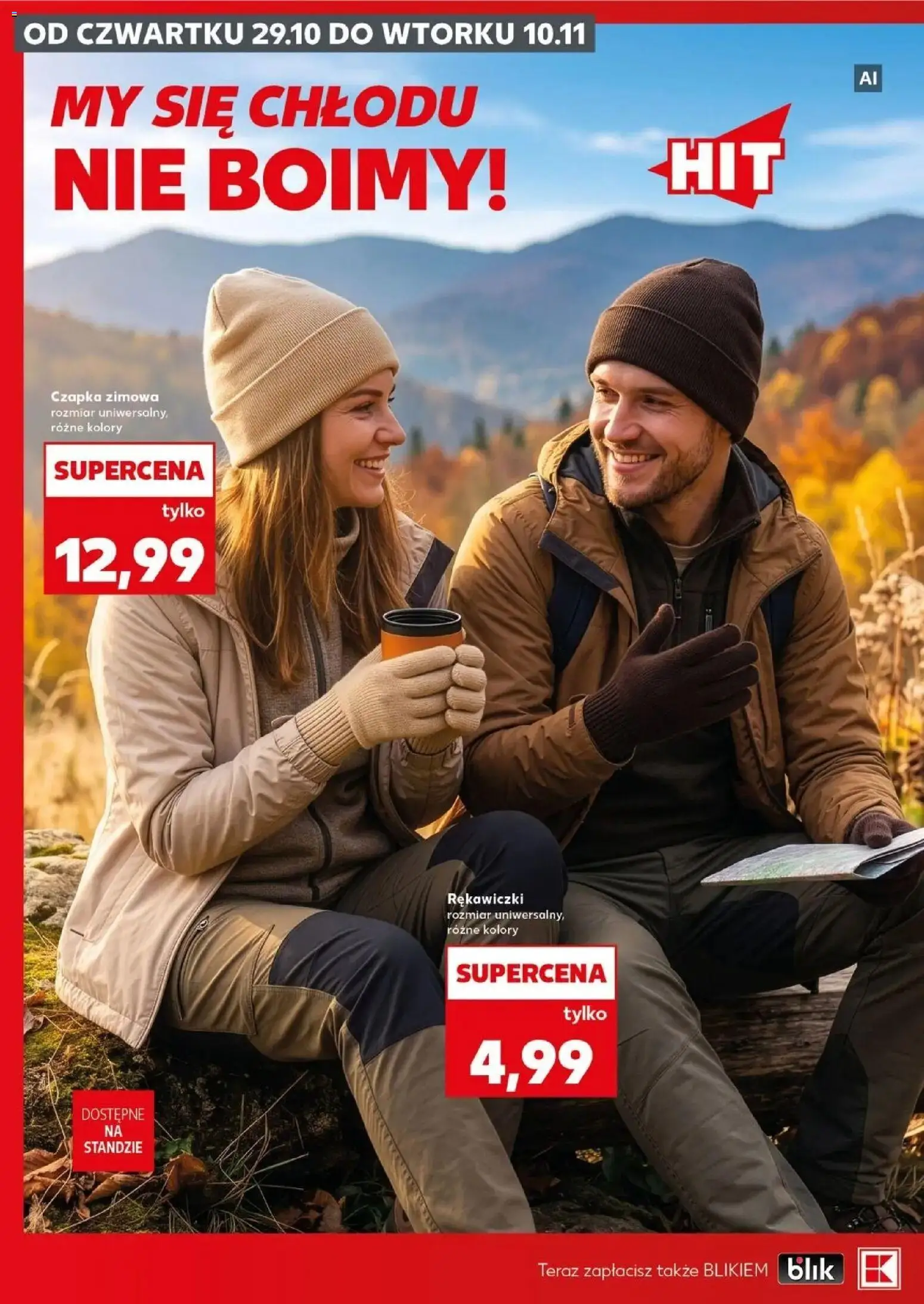 Kaufland gazetka - Złap Okazje od 29.10.2026 - od jutra PDF | Strona: 2 | Produkty: Czapka, Rękawiczki