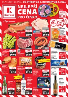 Náhled letáku Kaufland leták - Plzeň Bory od 24.06.2026