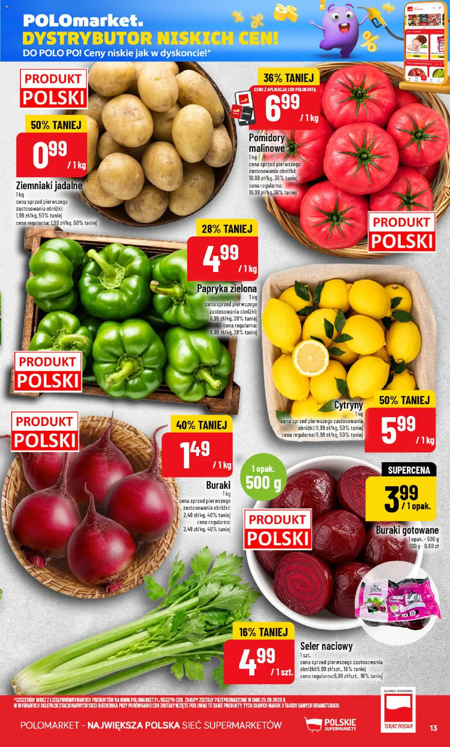 POLOmarket gazetka od 14.10.2026 | Strona: 13