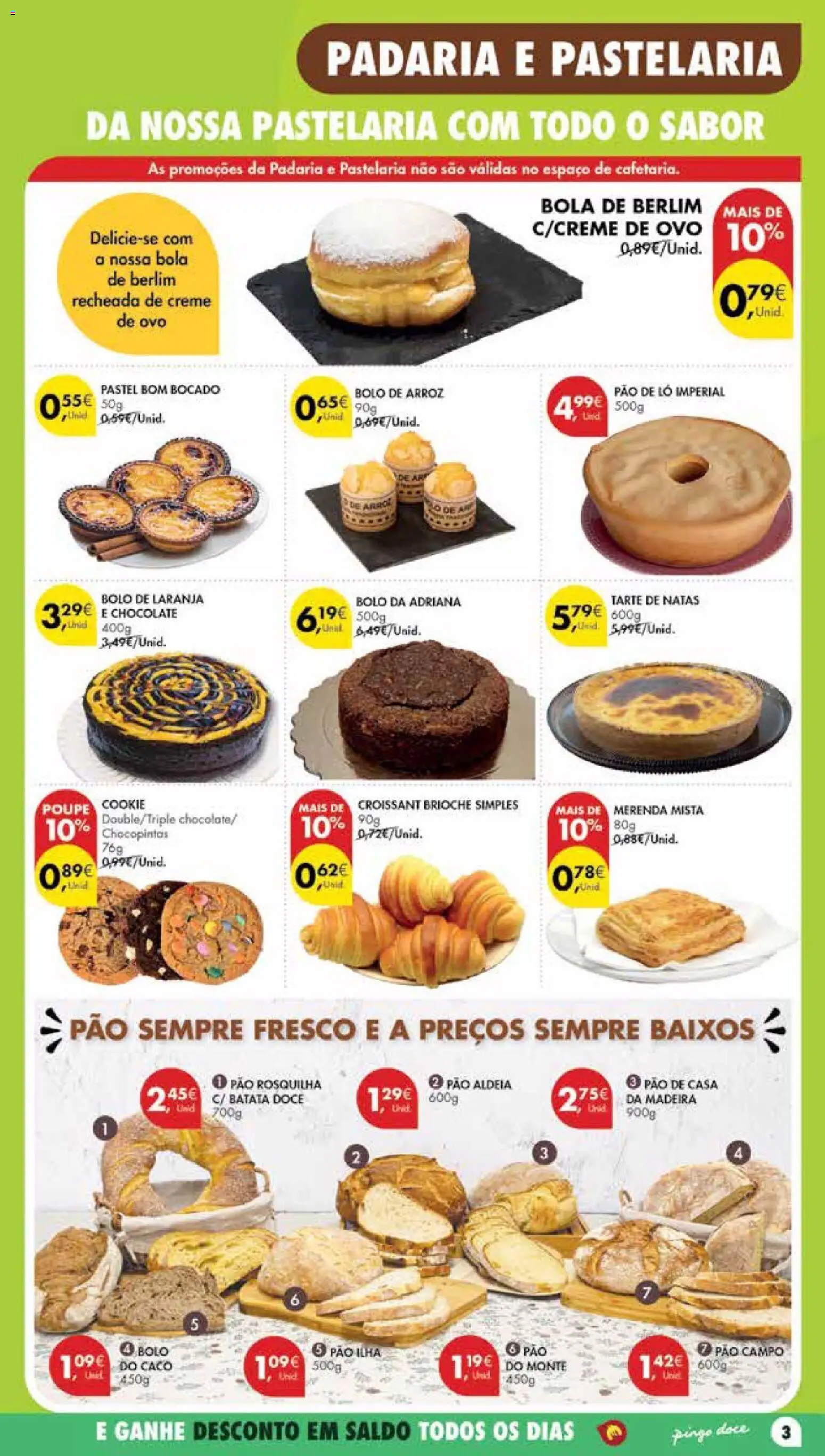 Pingo Doce Poupe Esta Semana Madeira │ válido de 07/07/2026 | Página: 3 | Produtos: Batata, Bolo, Arroz, Natas
