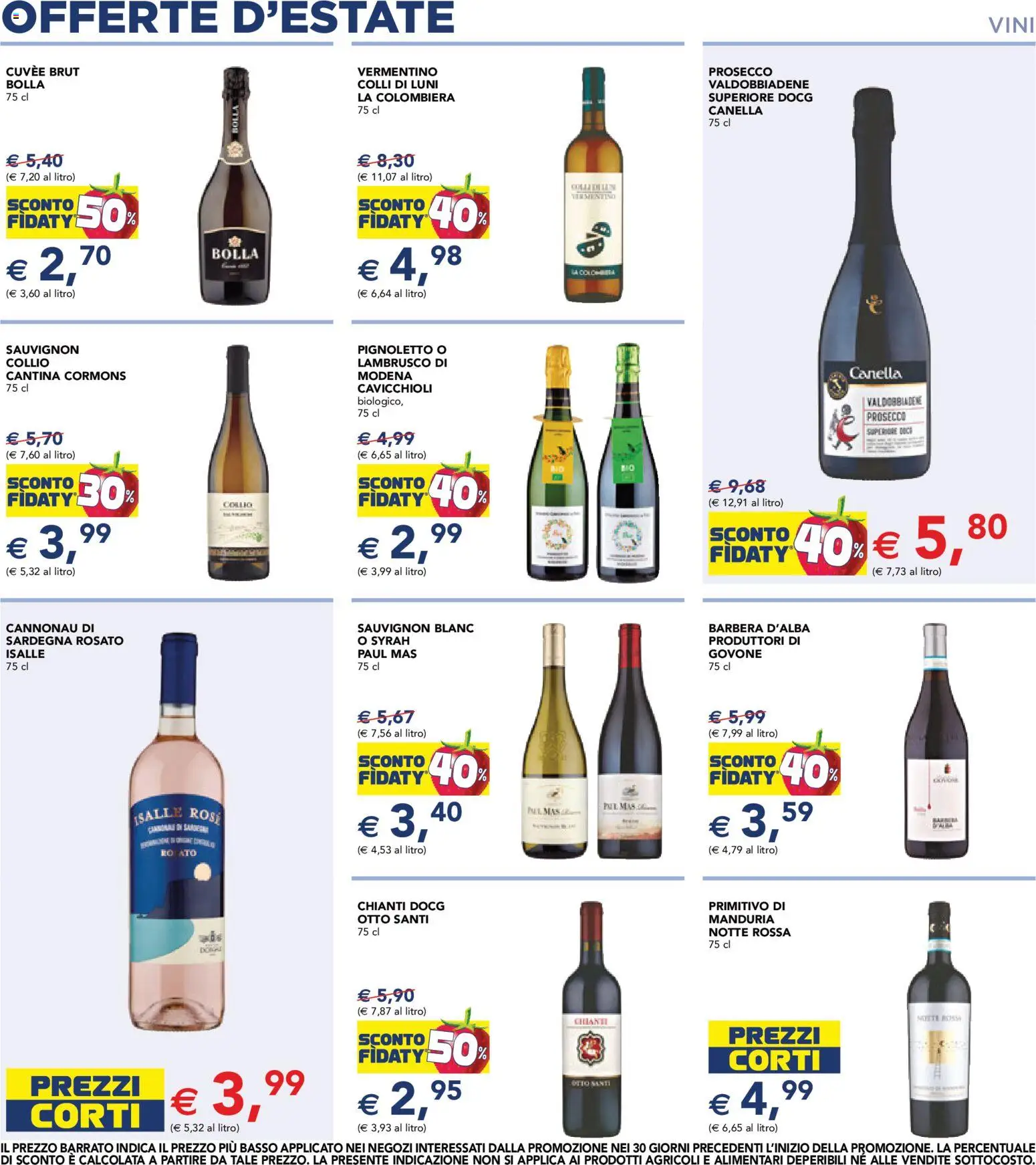 Volantino Esselunga S del 16/07/2026 | Pagina: 7 | Prodotti: Prosecco
