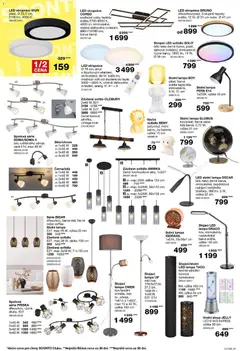 Náhled letáku Sconto nábytek leták od 23.09.2026 | Strana: 24 | Produkty: LED lampa, Globus, Stolní lampa, LED