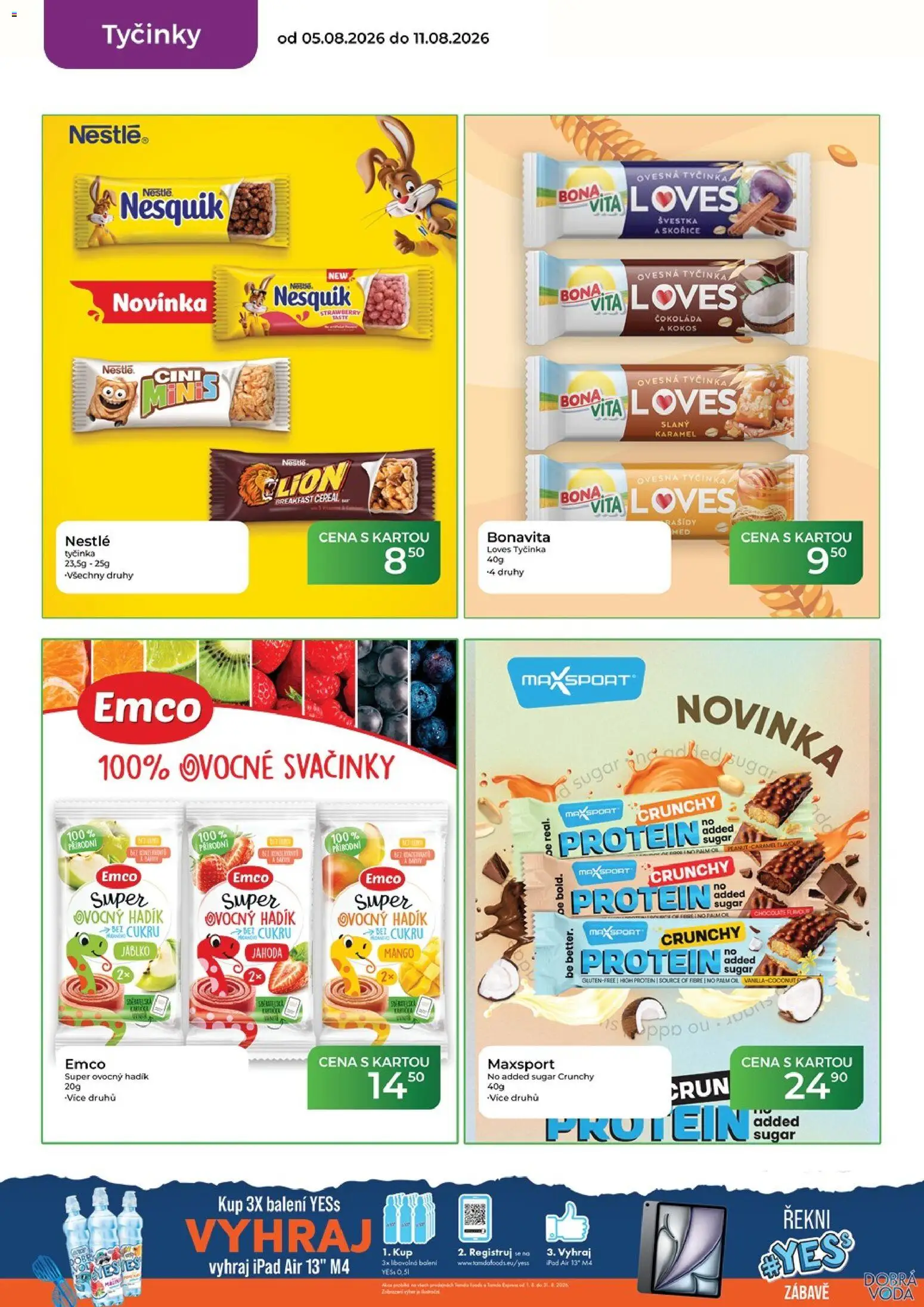 Tamda Foods leták od 05.08.2026 | Strana: 24 | Produkty: Slaný karamel, Dobrá voda, Voda, Ipad