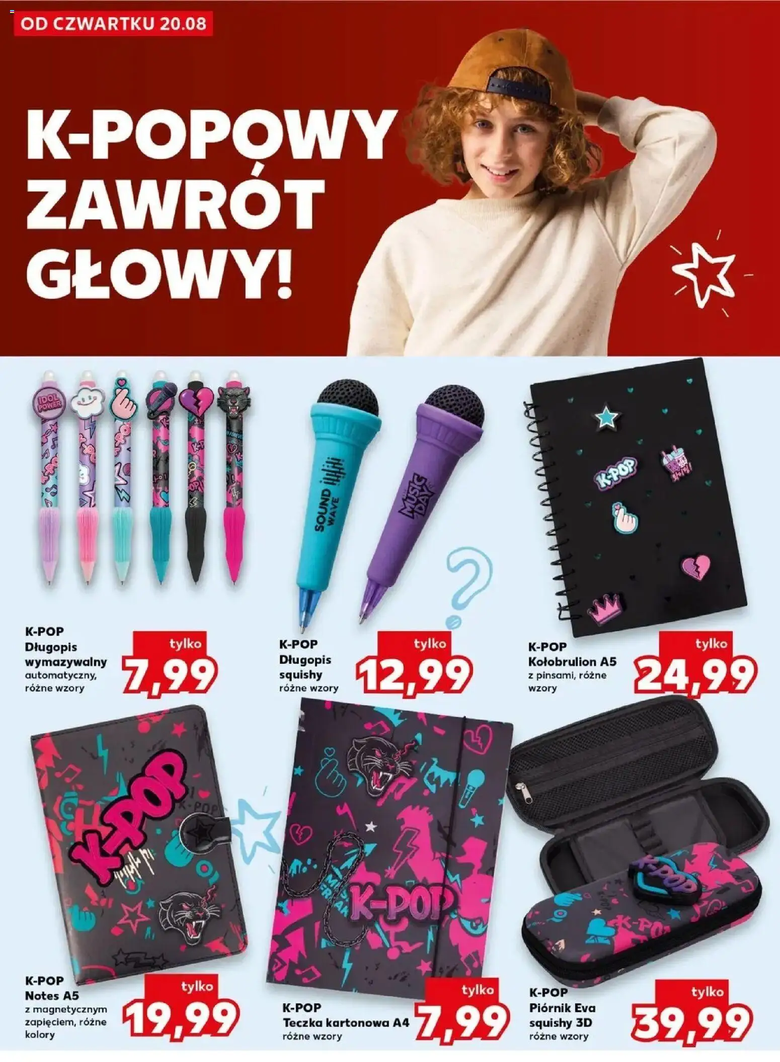 Kaufland gazetka - Wszystko do szkoły od 20.08.2026 - od jutra PDF | Strona: 28 | Produkty: Magnetic, Notebook, Piórnik