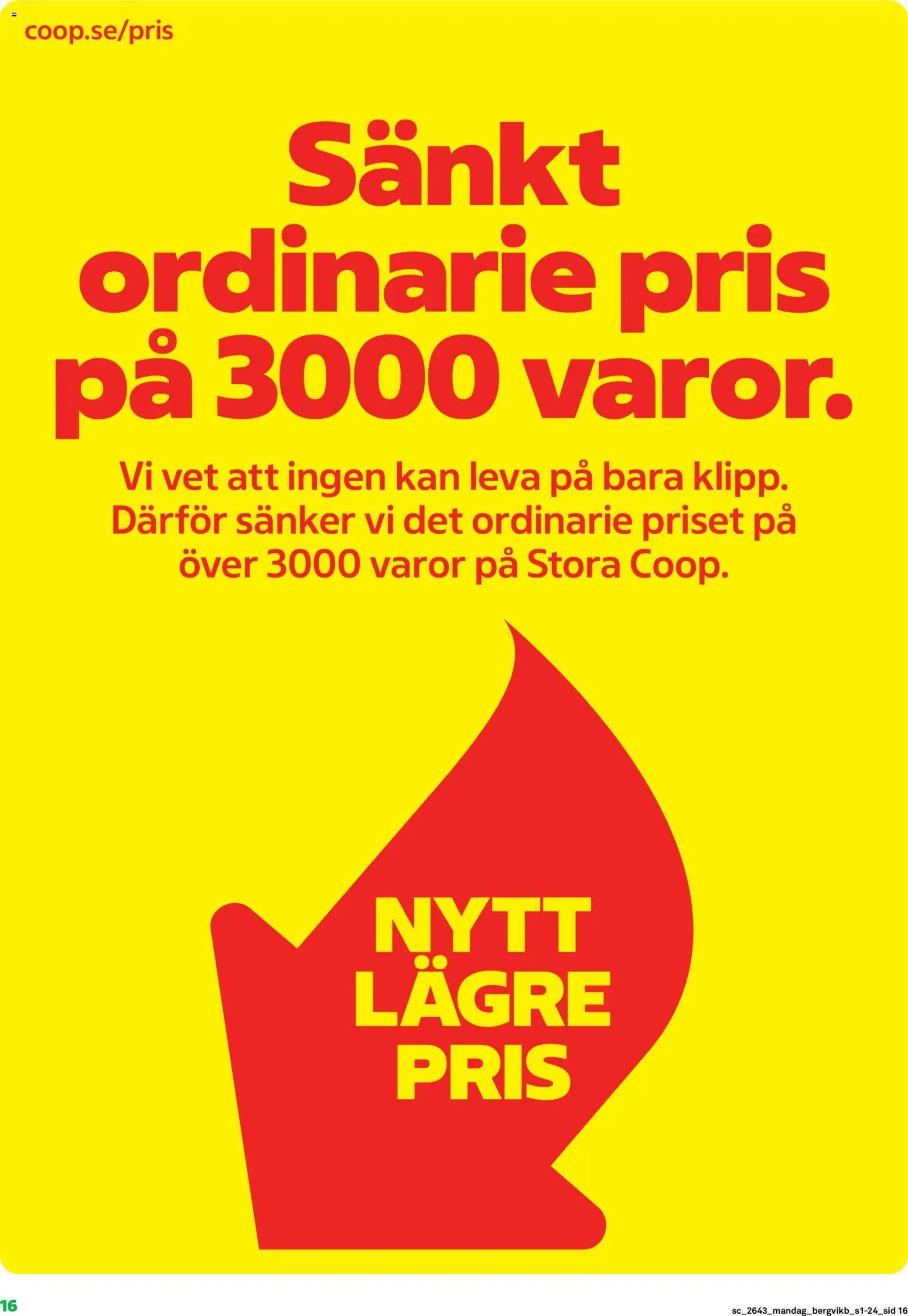 Stora Coop reklamblad aktuell från 19/10/2026 | Sida: 16