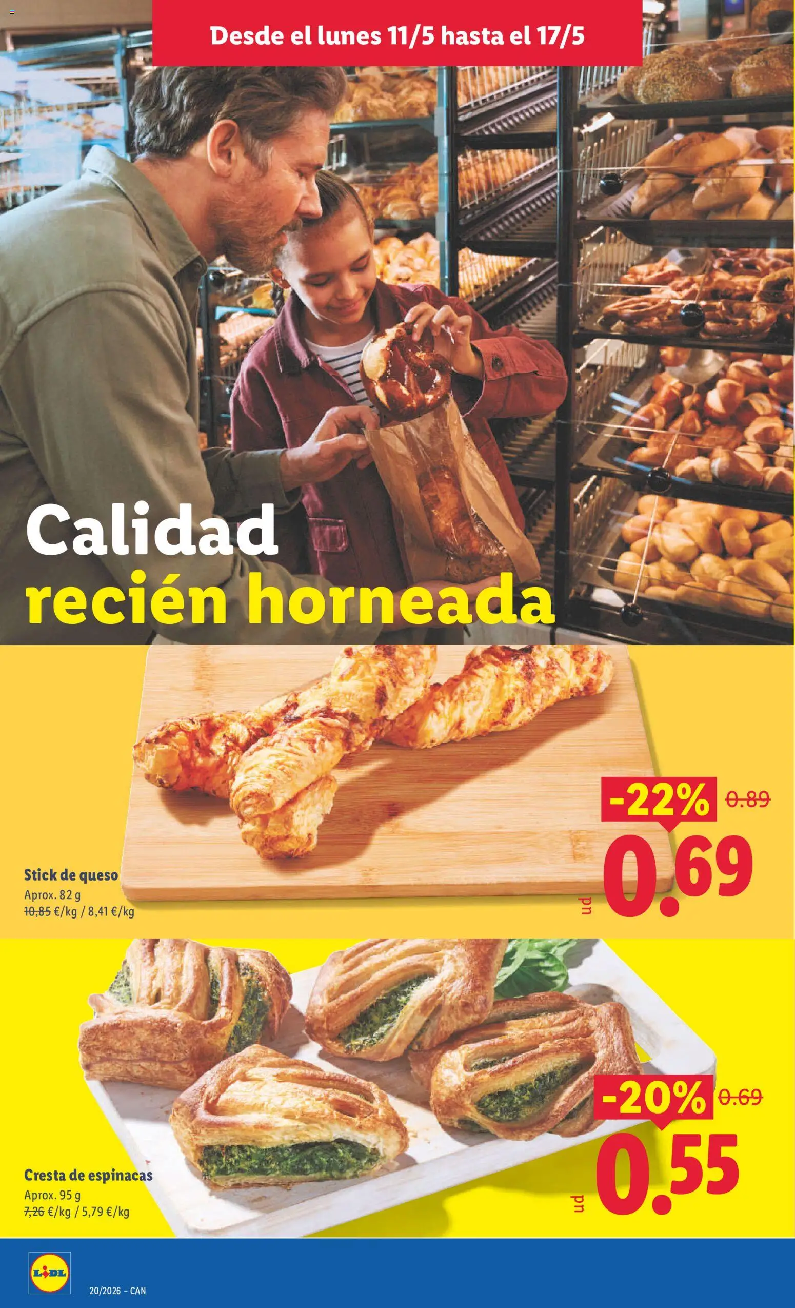 Lidl folleto │ válido desde el 11.05.2026 | Página: 6 | Productos: Queso, Πορσελάνη