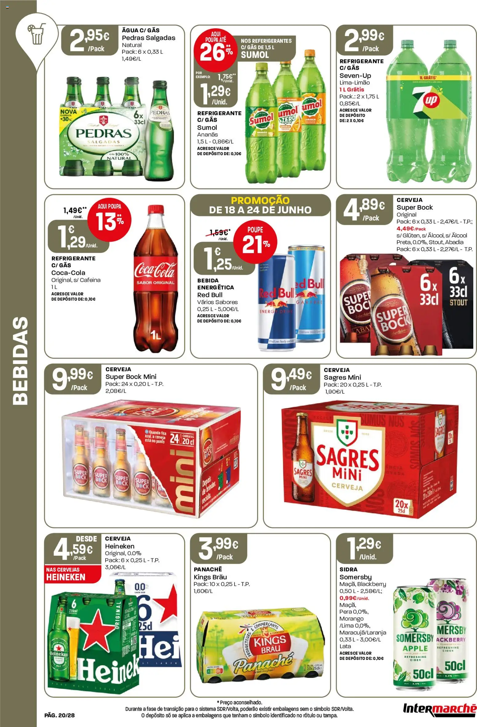 Intermarché Folheto Contact │ válido de 18.06.2026 | Página: 20