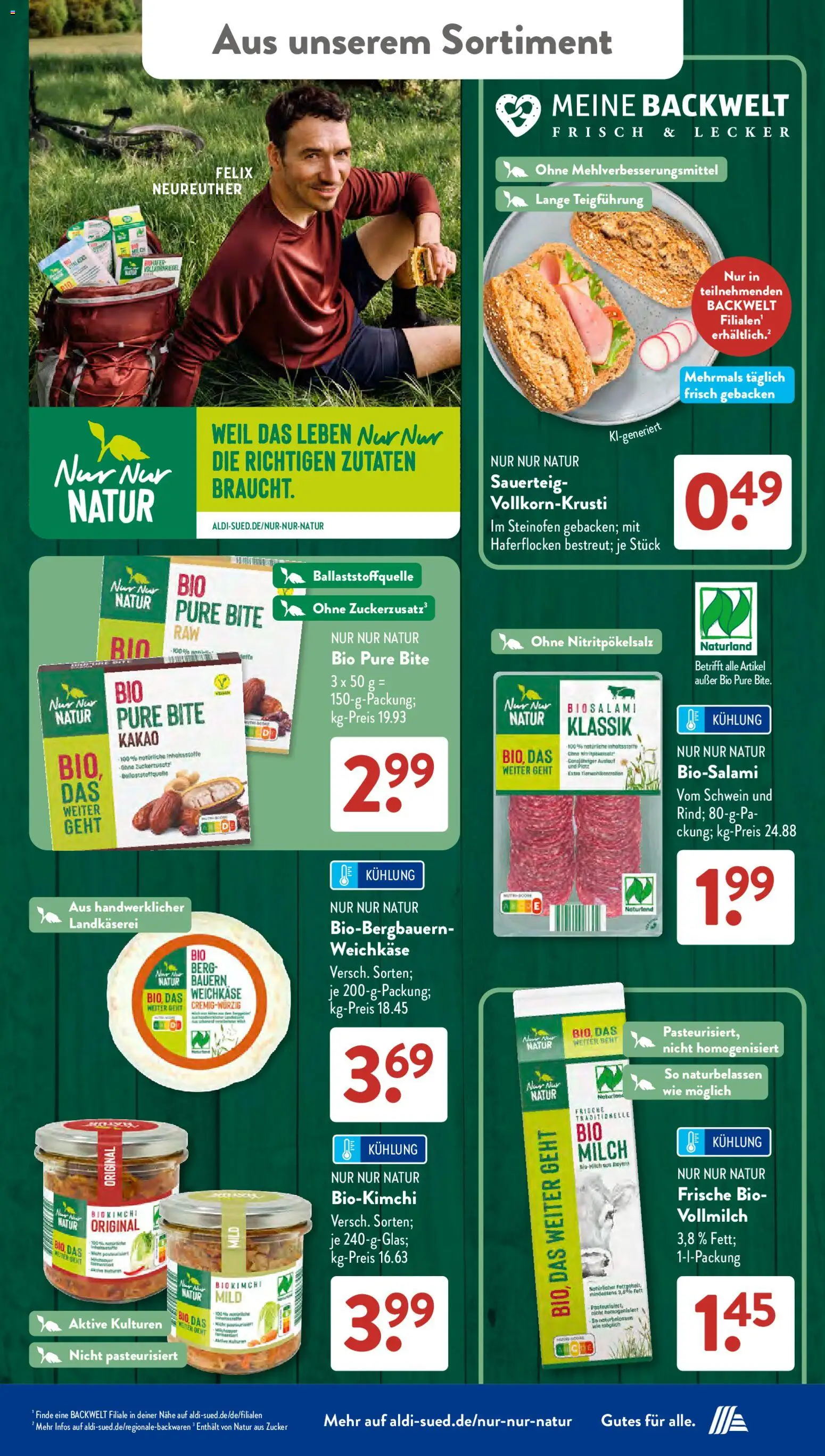 Aldi Süd Prospekt – gültig ab 03.08.2026 | Seite: 17 | Produkte: Milch, Zucker