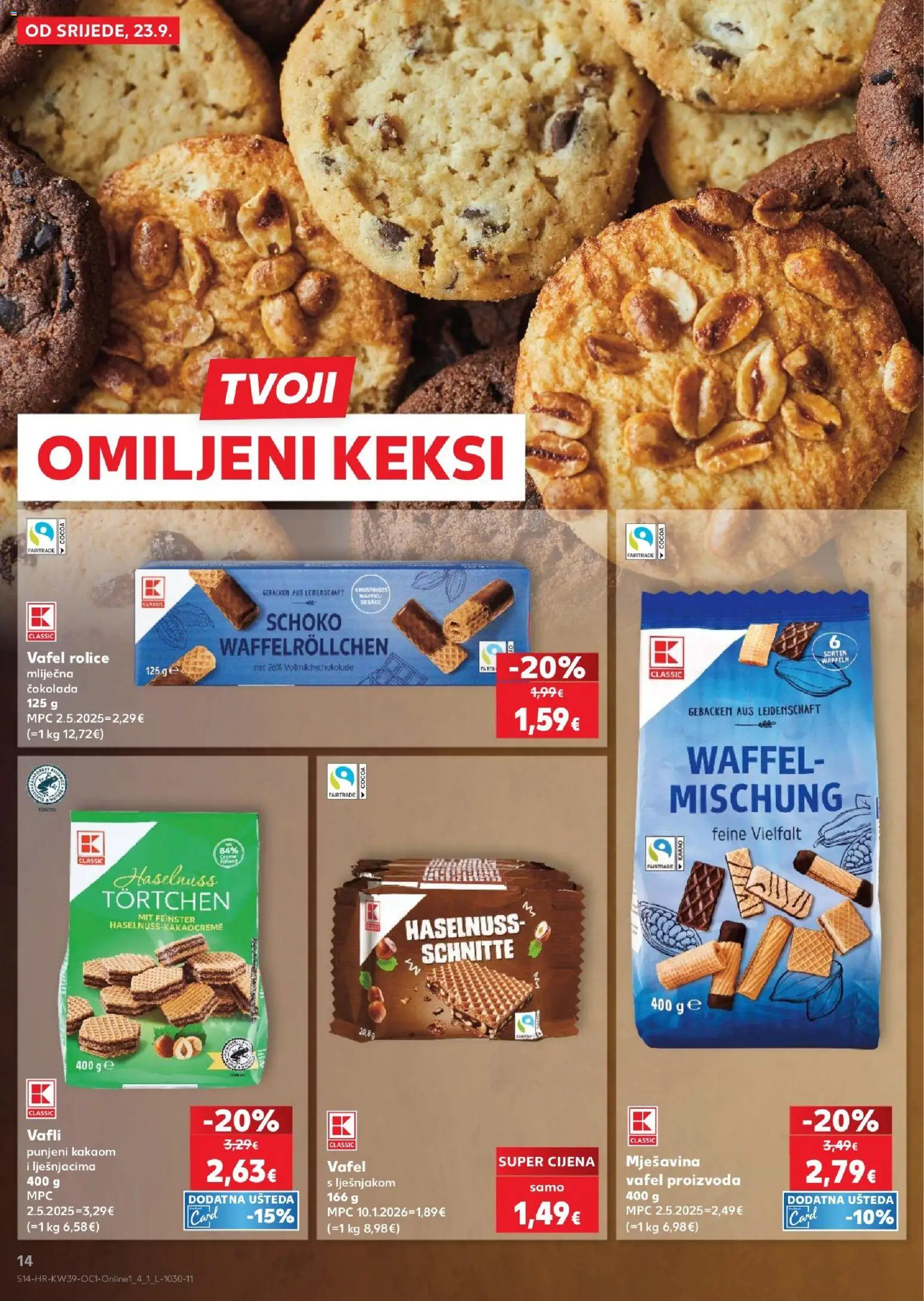 Kaufland katalog | vrijedi od 23.09.2026 | Stranica: 14