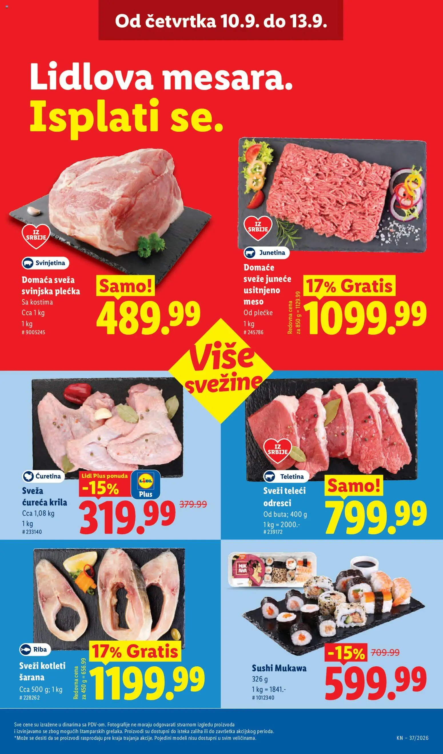 Lidl katalog - važi od 10.09.2026 | Strana: 25