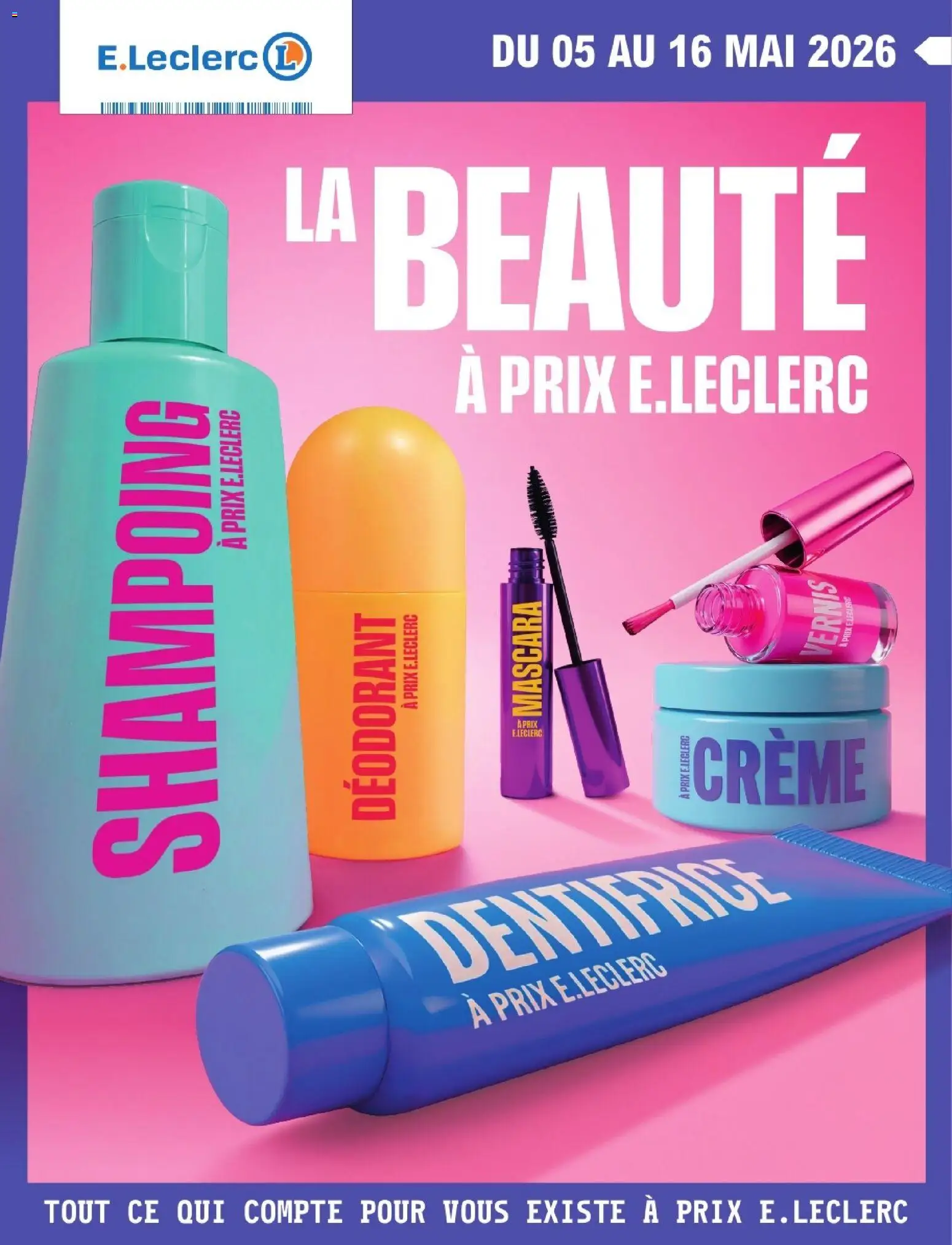 {H1} | Page: 1 | Produits: Mascara, Shampoing, Dentifrice, Crème