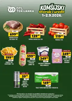 Tekijanka katalog DTL akcija - pregled Tekijanka kataloga - važi od 01.09.2026