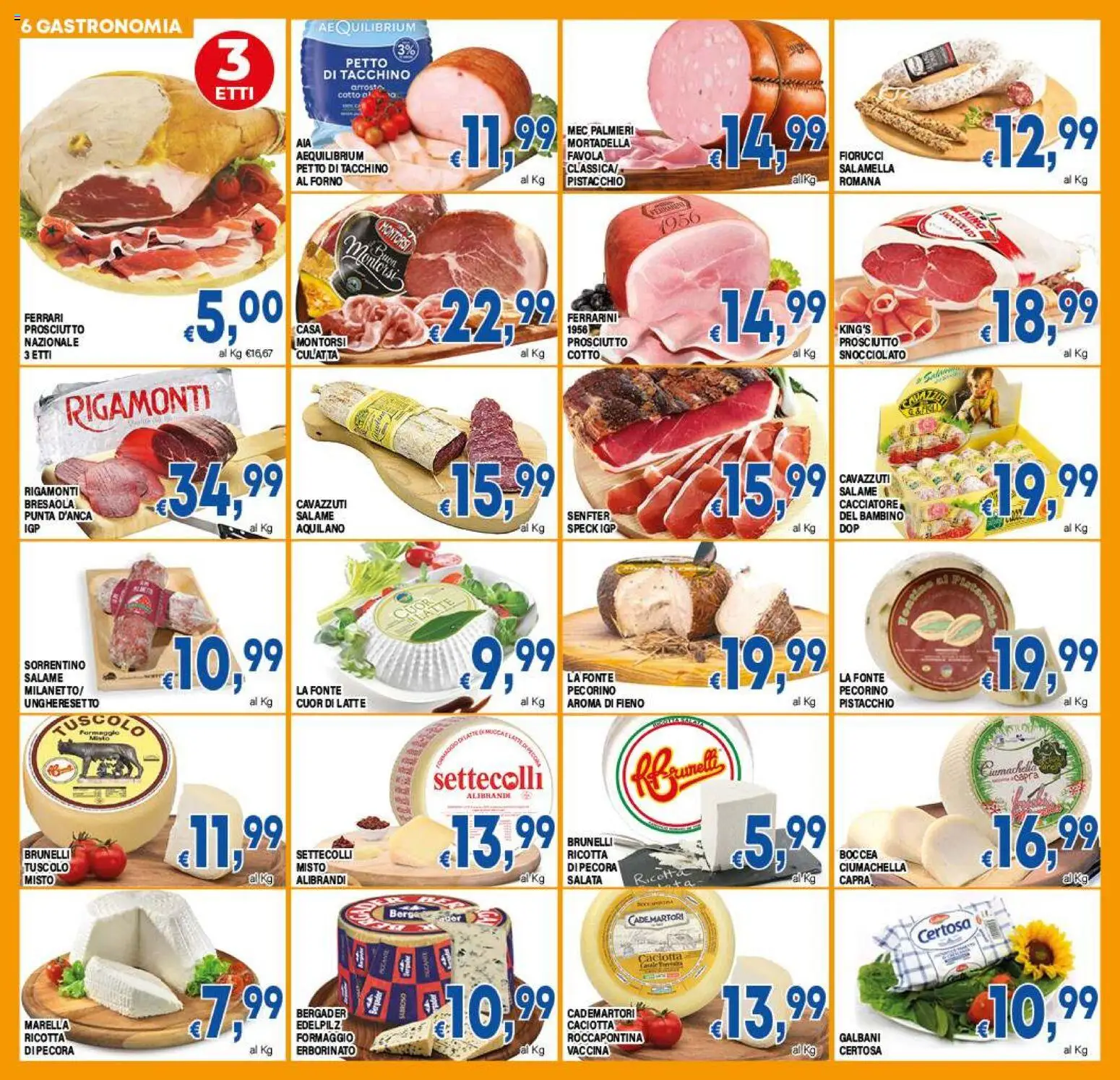 Volantino DEM del 08.05.2026 | Pagina: 6 | Prodotti: Latte, Mortadella, Ricotta, Forno