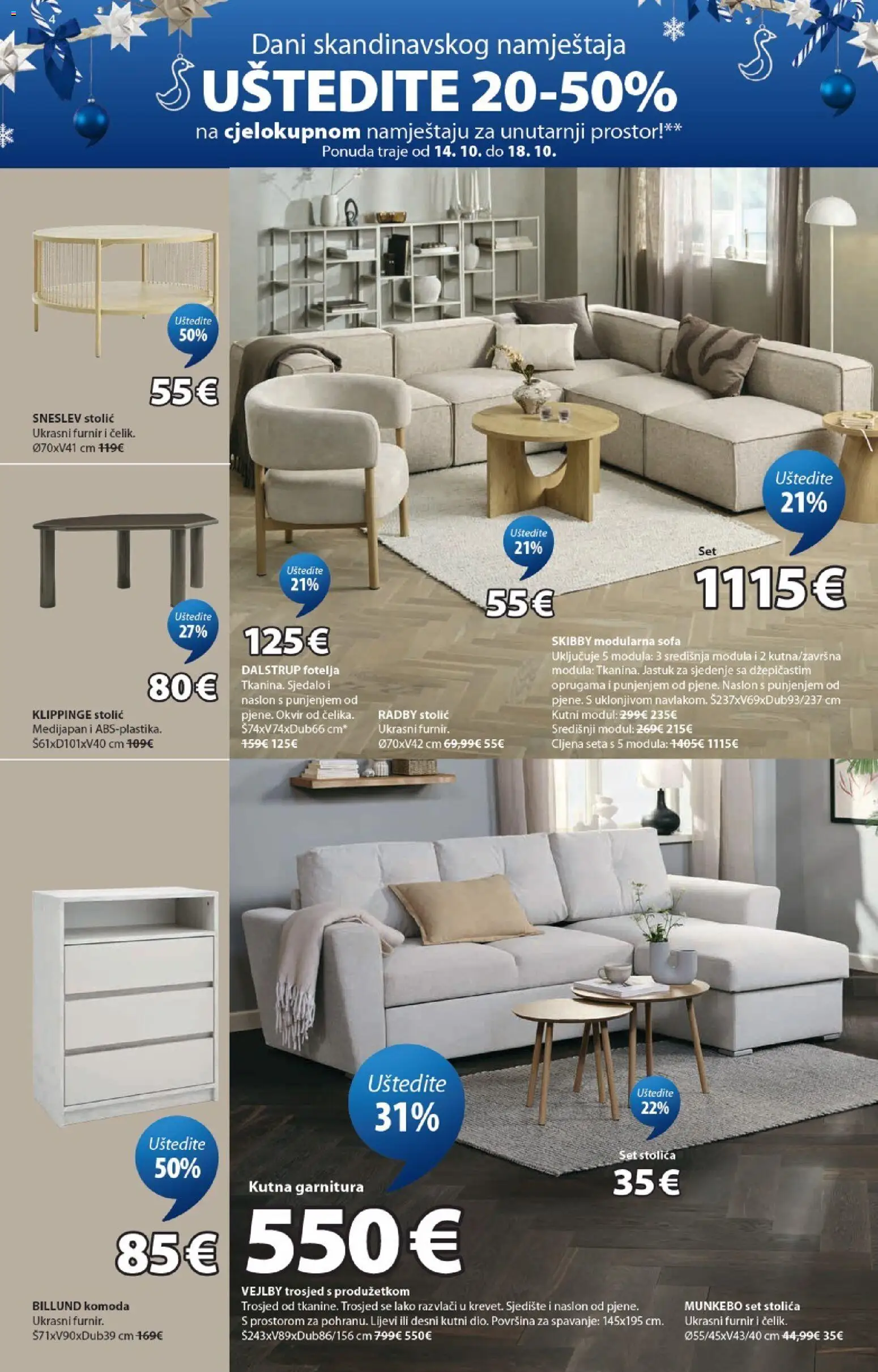 JYSK katalog | vrijedi od 14.10.2026 | Stranica: 4