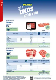 Metro - Okos konyha katalógus - amely érvényes a következő dátumtól: 2026.03.01. | Oldal: 10 | Termékek: Sertéstarja, Hamburger, Hús