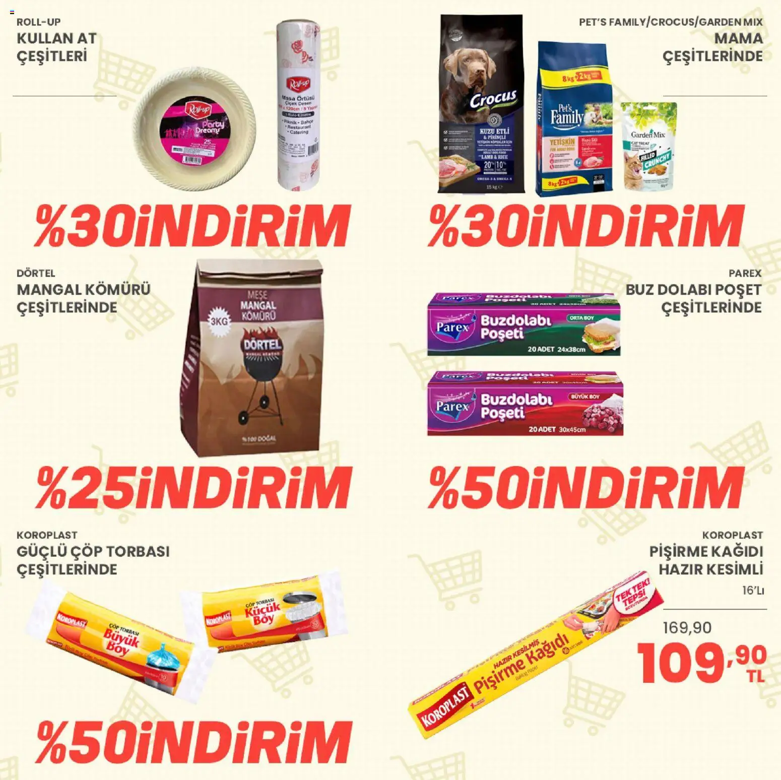 Sarıyer Katalog - 07 Ağustos 2026 tarihinden itibaren geçerlidir | Sayfa: 35 | Ürünler: Masa, Tepsi, Masa örtüsü, Buzdolabı