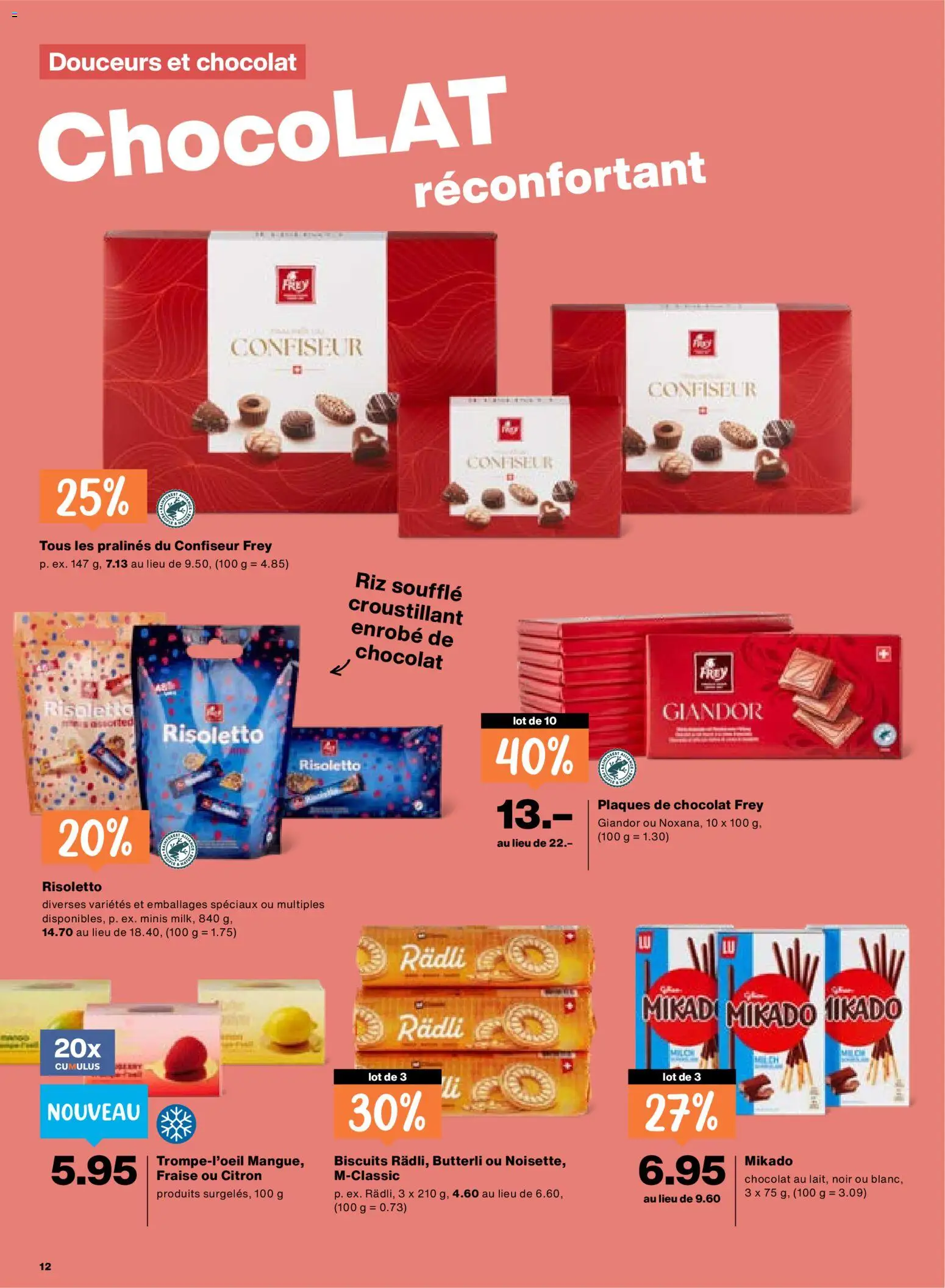 Migros aktionen FR – gültig ab 22.10.2026 | Seite: 12