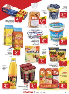 Konzum HR akciós újság - amely érvényes a következő dátumtól: 27.05.2026 | Oldal: 15