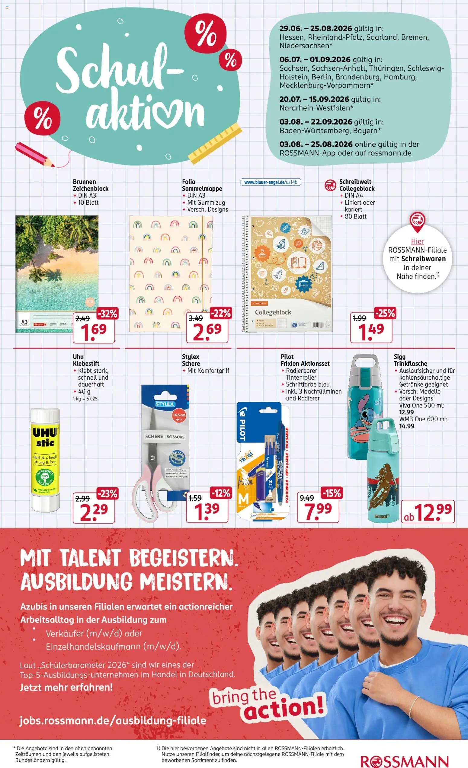 Rossmann Schulaktion – gültig ab 29.06.2026 | Seite: 17