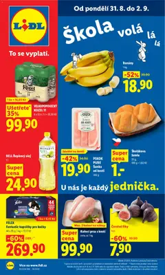 Náhled letáku Lidl leták od 31.08.2026