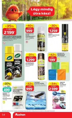 Auchan akciós újság - amely érvényes a következő dátumtól: 30.04.2026 | Oldal: 54 | Termékek: Törlőkendő, Légkondicionáló